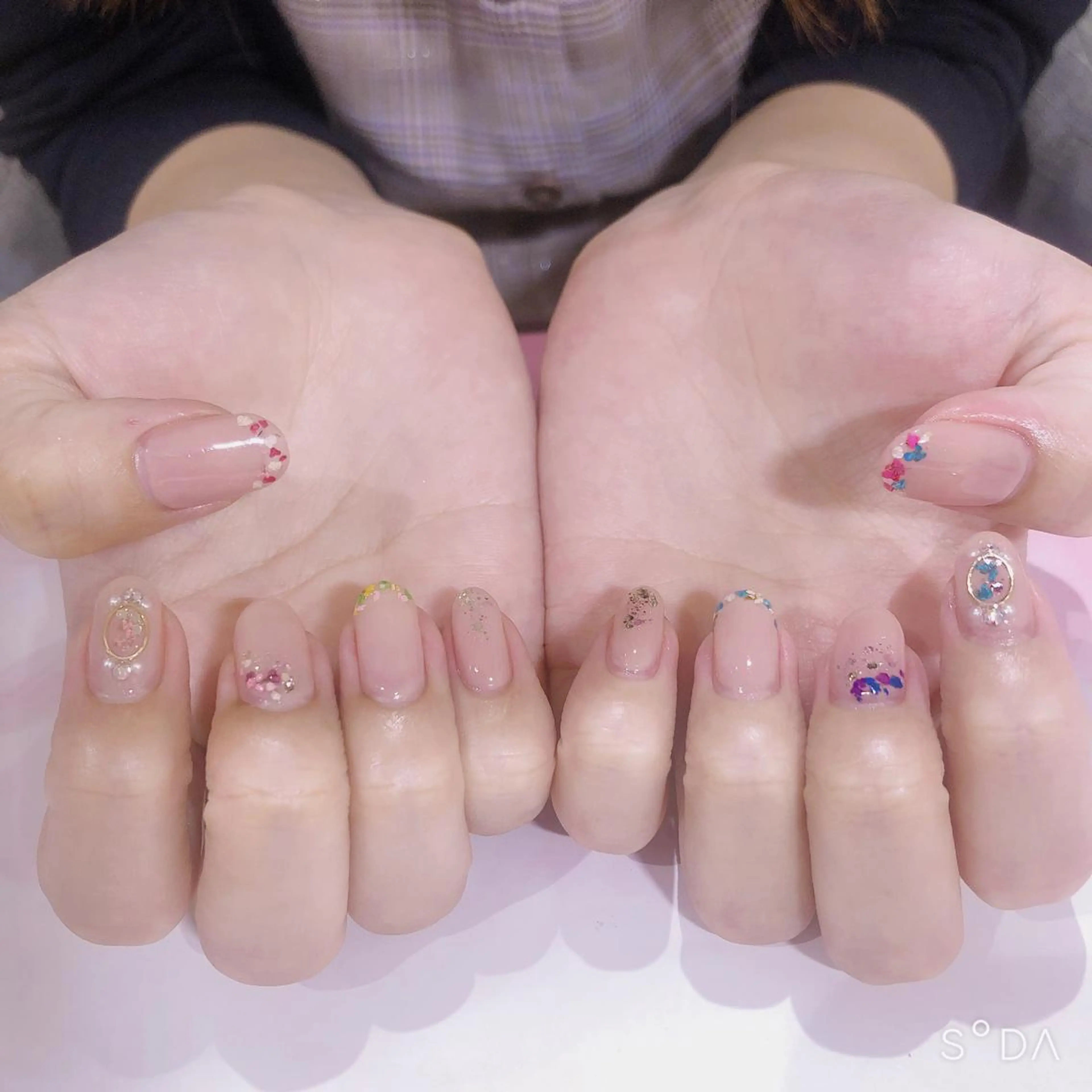 ネイル フラワーネイル ハンドネイル 吉野✨ ネイルデザイナー✨のネイルデザイン