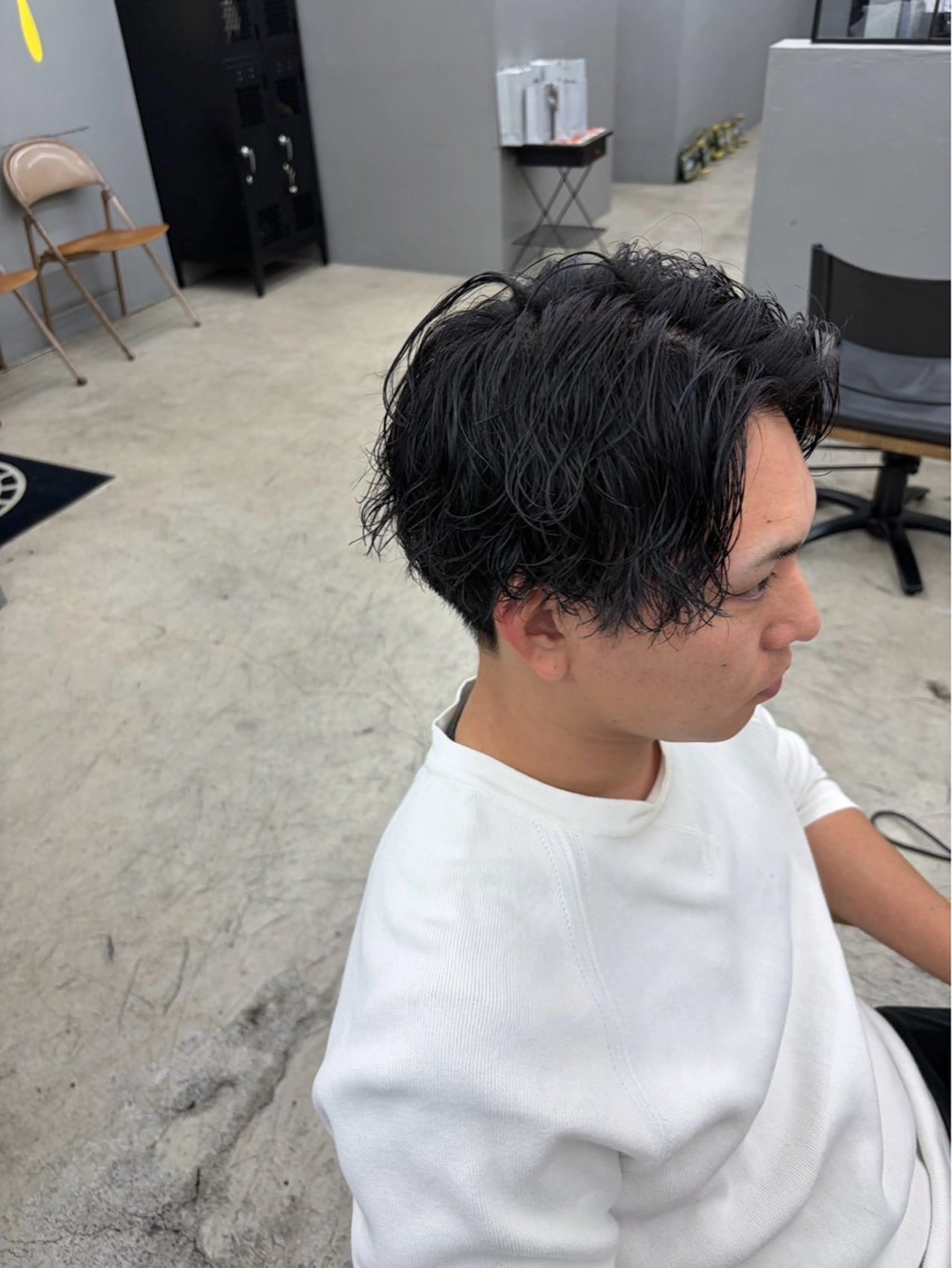 ショート パーマ メンズ メンズ専門サロン wokeのヘアスタイル