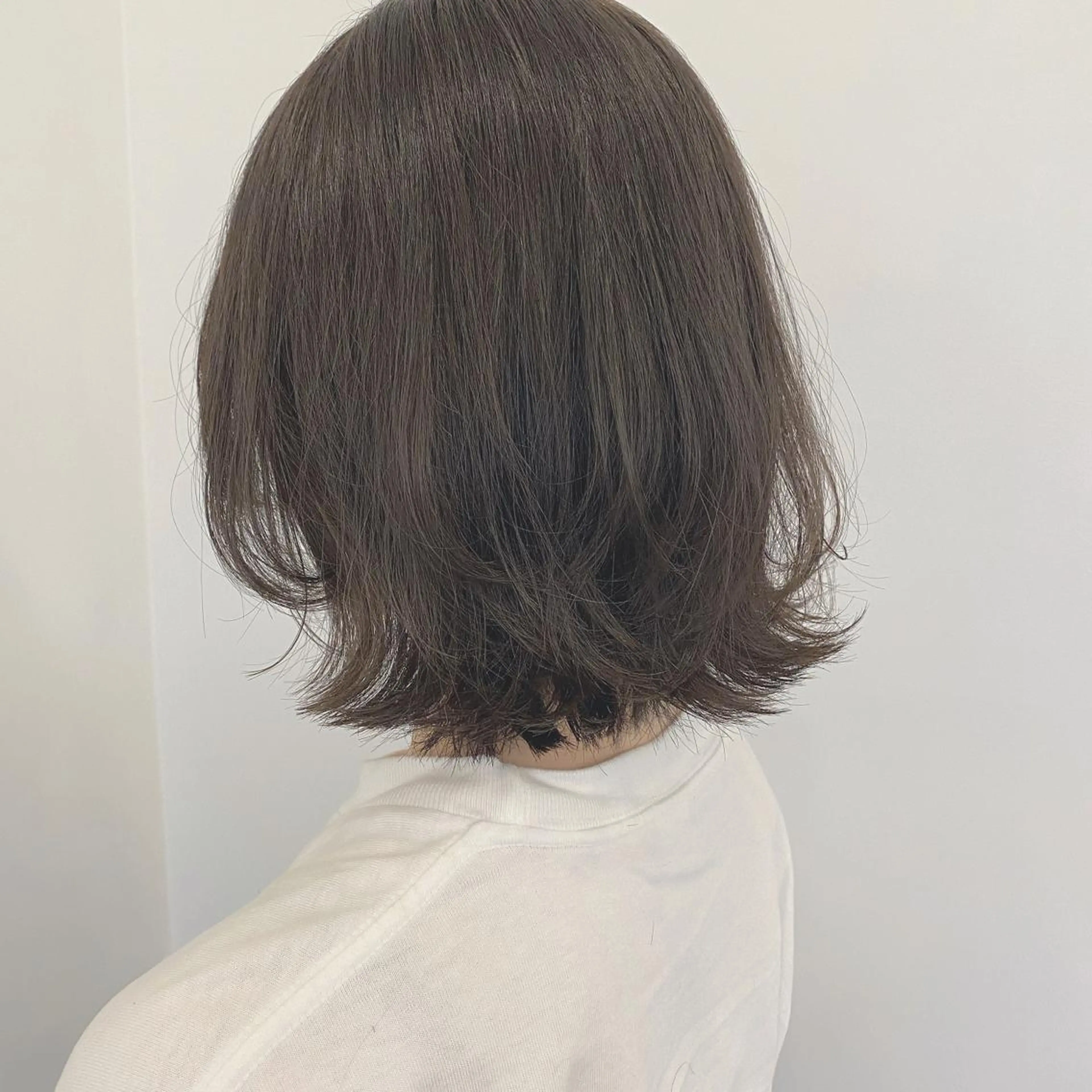 ミディアム アッシュ ୨୧柔らかいカラー nozomi ୨୧のヘアスタイル