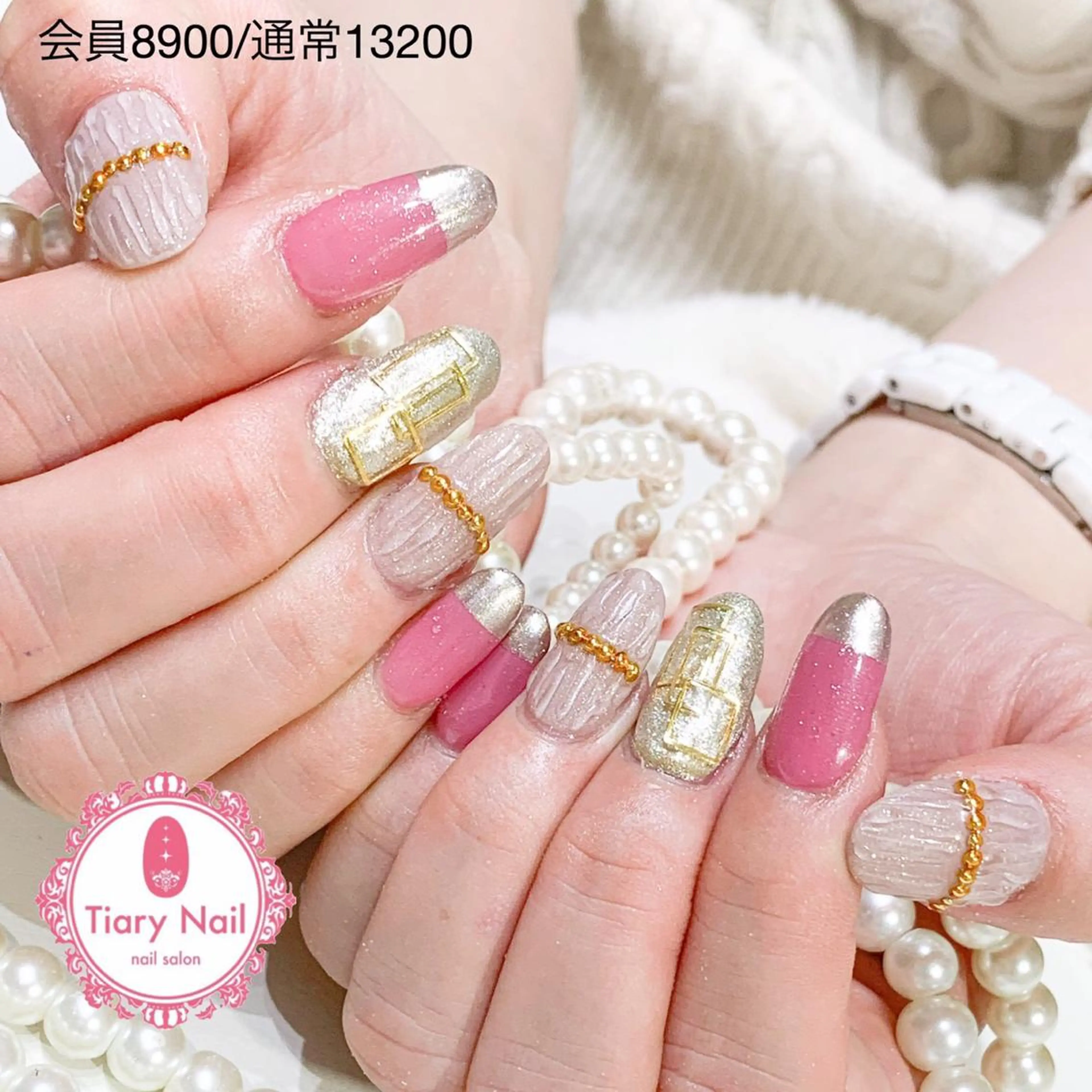 ネイル 桜ネイル 長さ出し オフィスネイル スカルプネイル シンプルネイル ハンドネイル 💗🪽Tiary Nail🪽💗のネイルデザイン