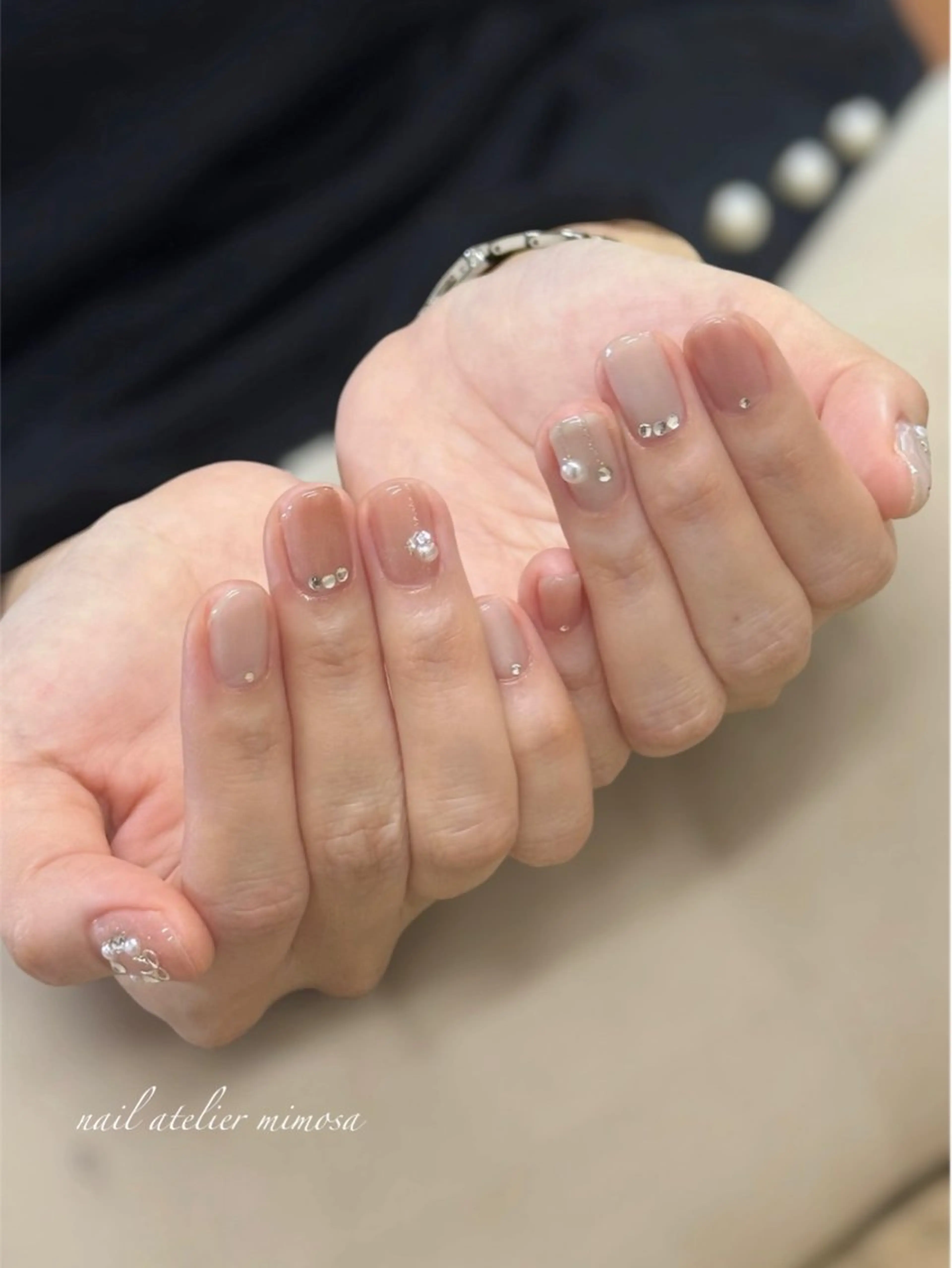 ネイル ハンドネイル アトリエ　ミモザ所属・いまむら あかりのネイルデザイン