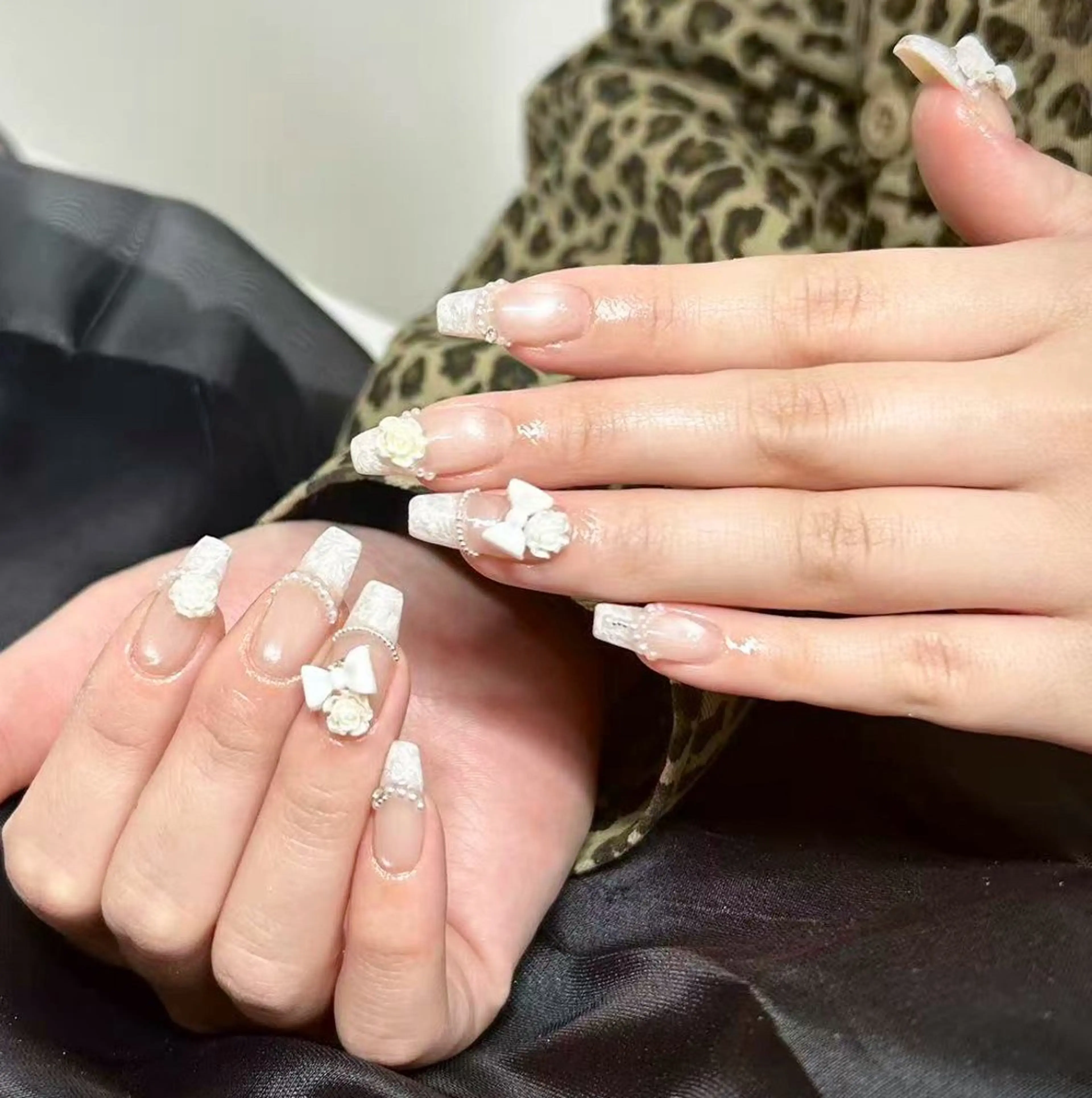 ネイル スカルプネイル シンプルネイル フットネイル Lu nailsalonのネイルデザイン