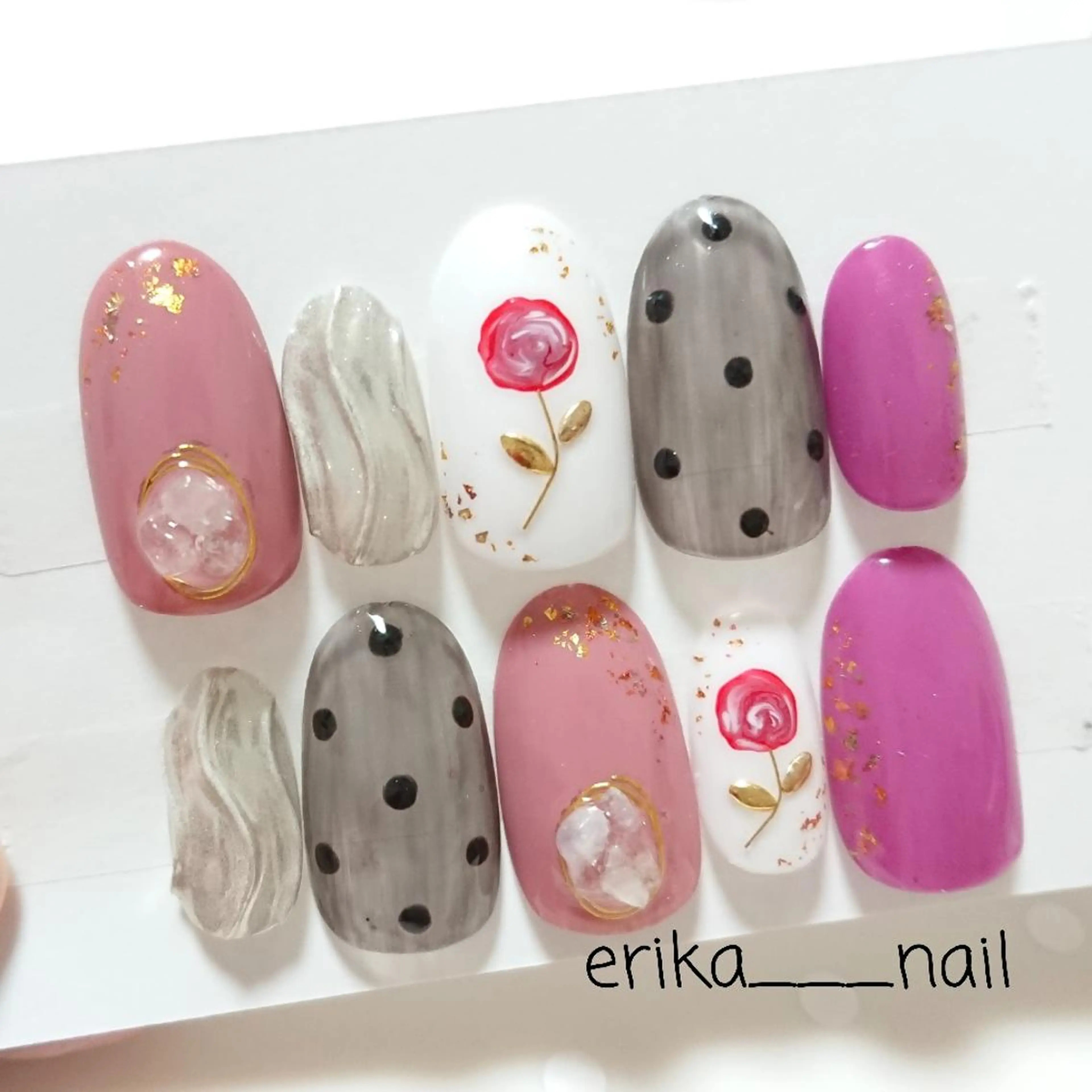 ネイル NAKAJIMA ERIKAのネイルデザイン