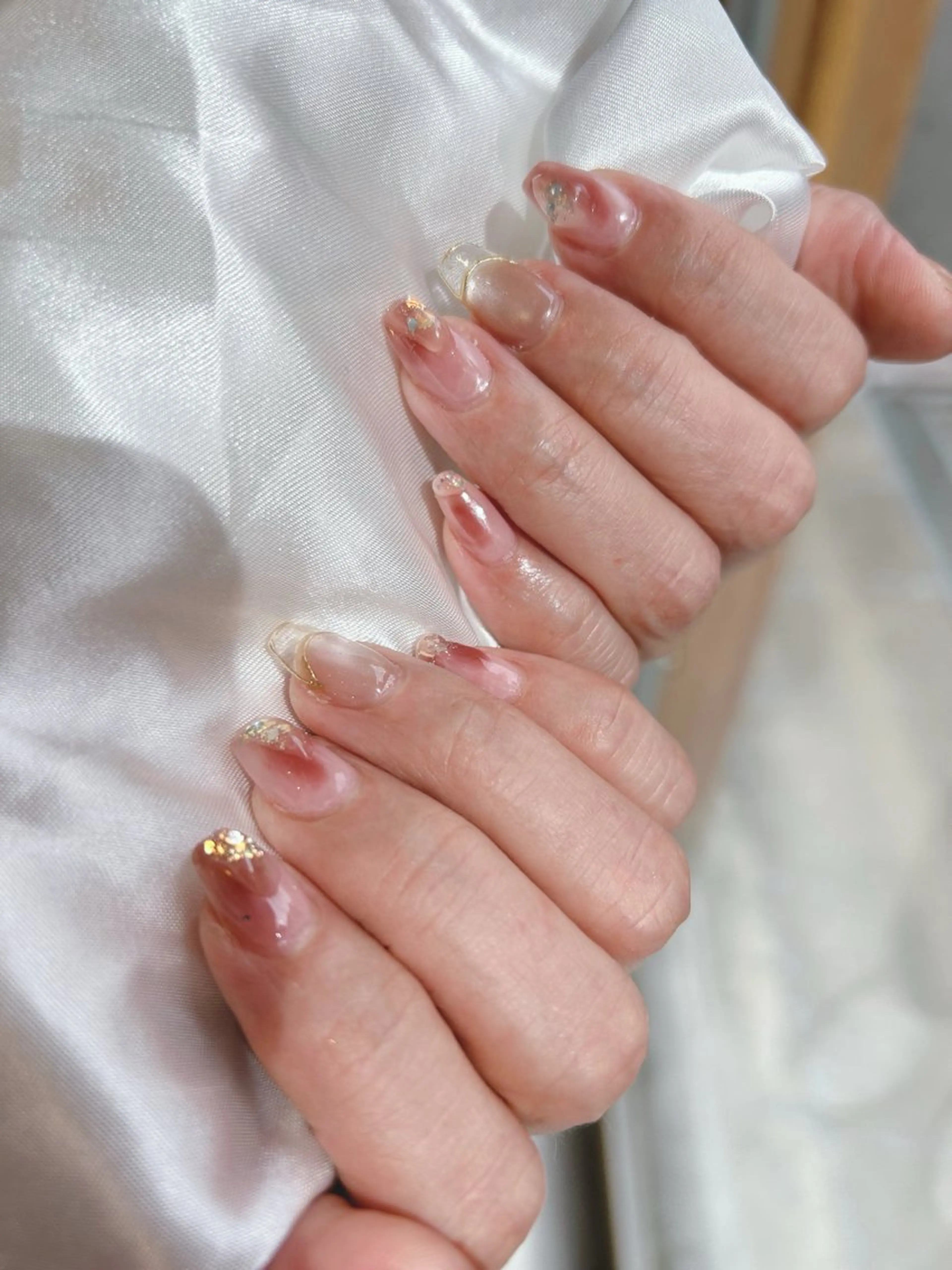 ネイル ニュアンスネイル newi nail 京橋ayumiのネイルデザイン