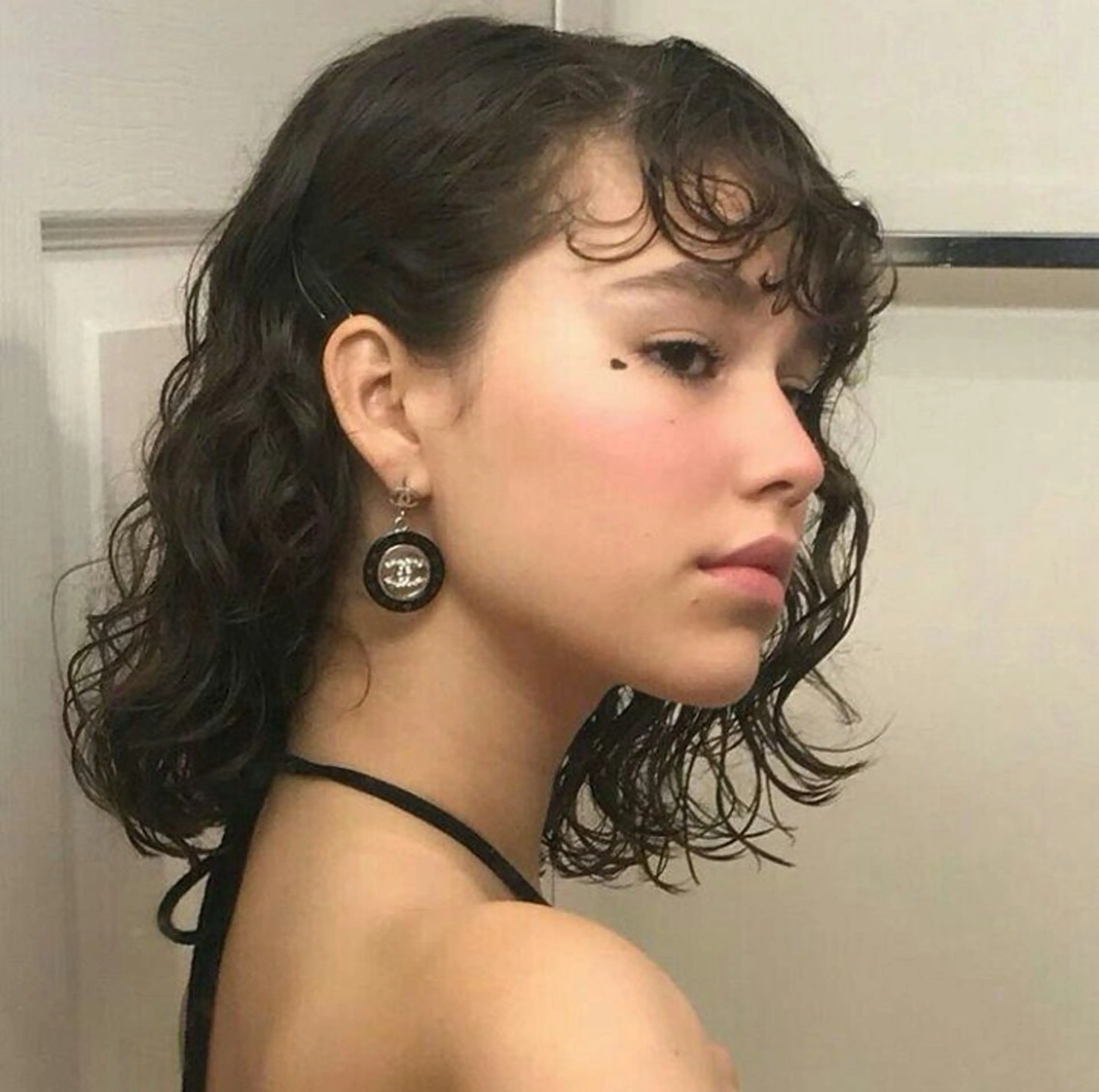 ミディアム カラー パーマ カット パーマ 吉田一輝 外国人パーマのヘアスタイル