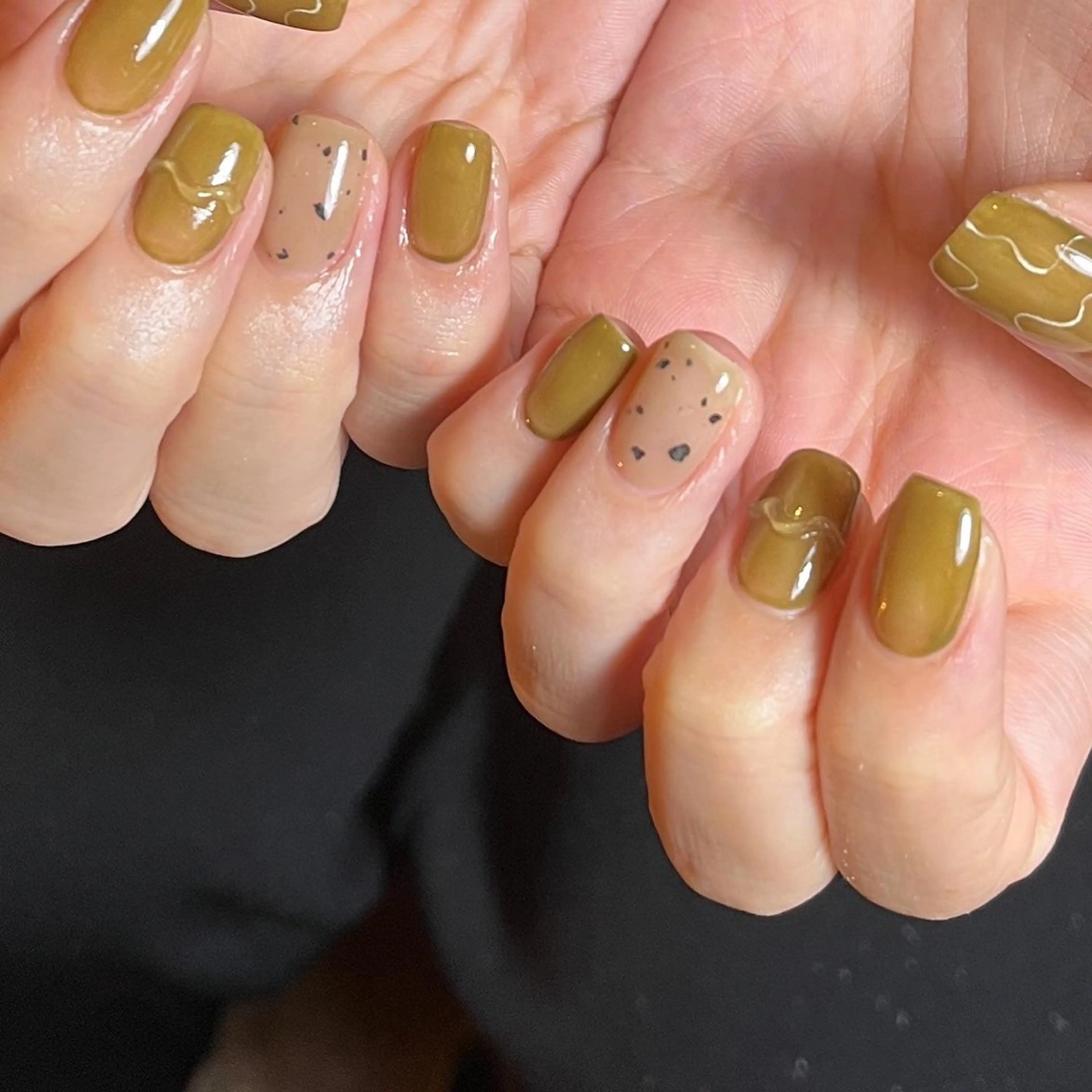 ネイル フリーランス¨̮⃝ ネイリストOKADAのネイルデザイン