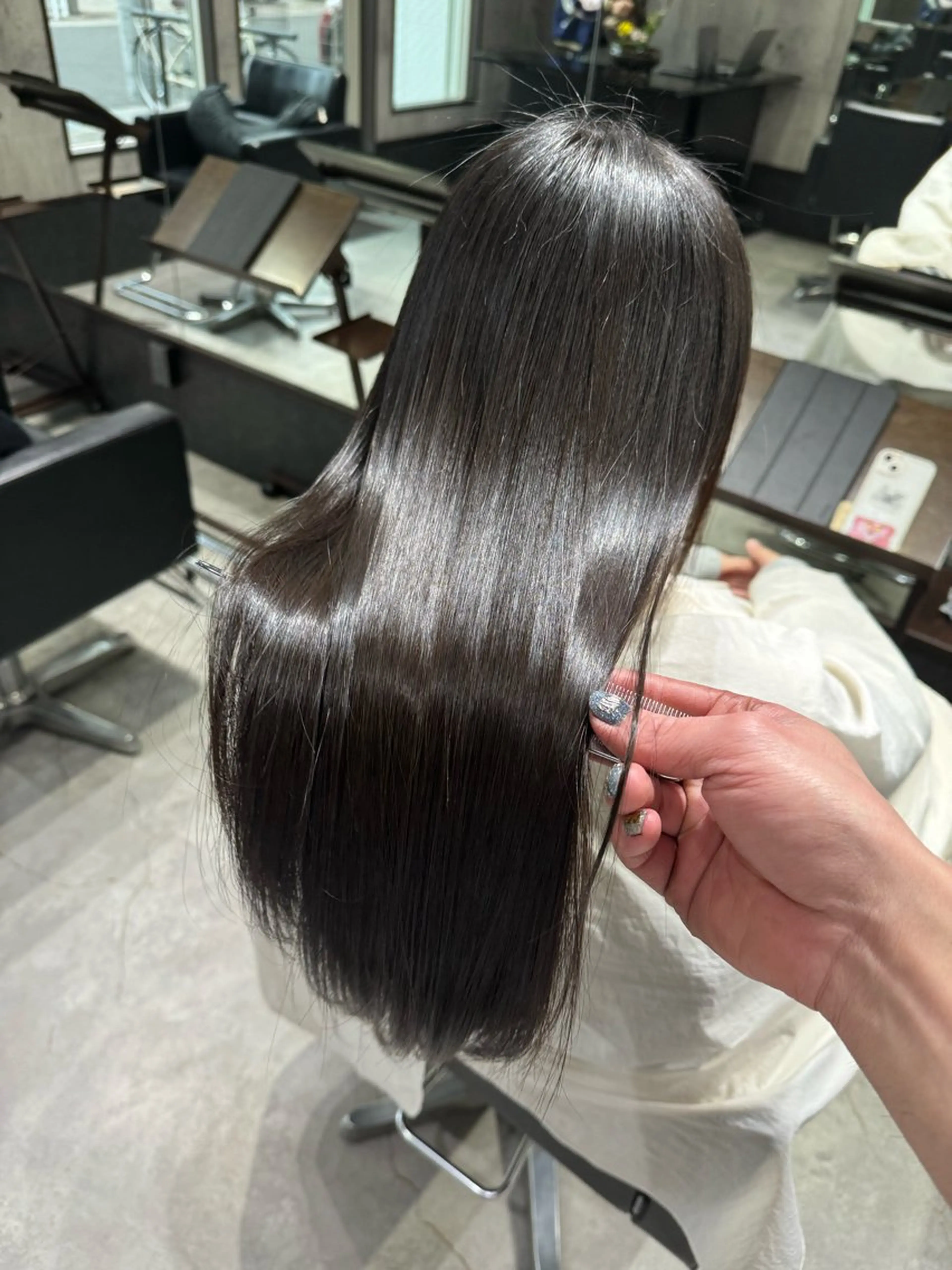ロング 京都の美髪職人/ 湯浅瑛太のヘアスタイル