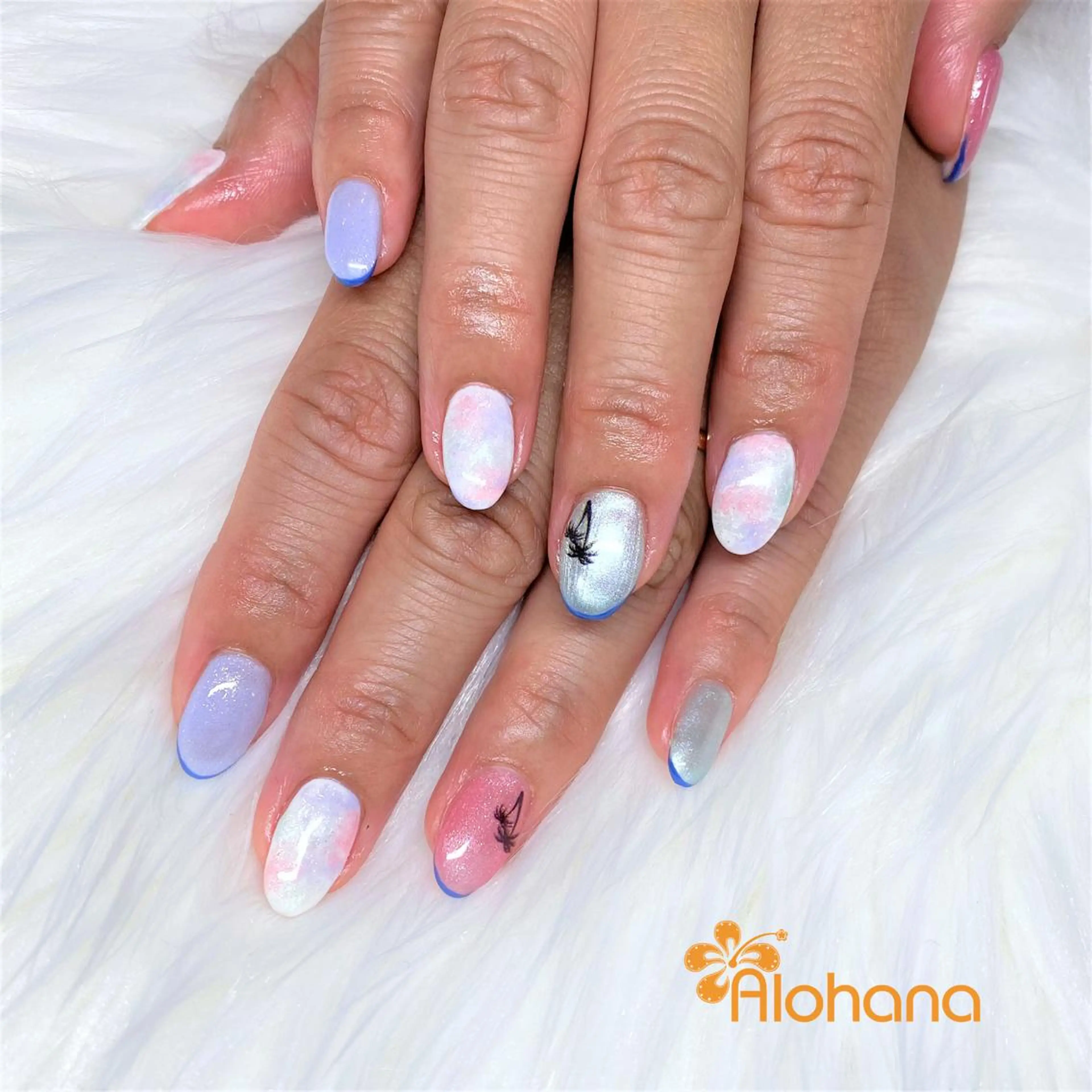 ネイル ハンドネイル Alohana Minaのネイルデザイン