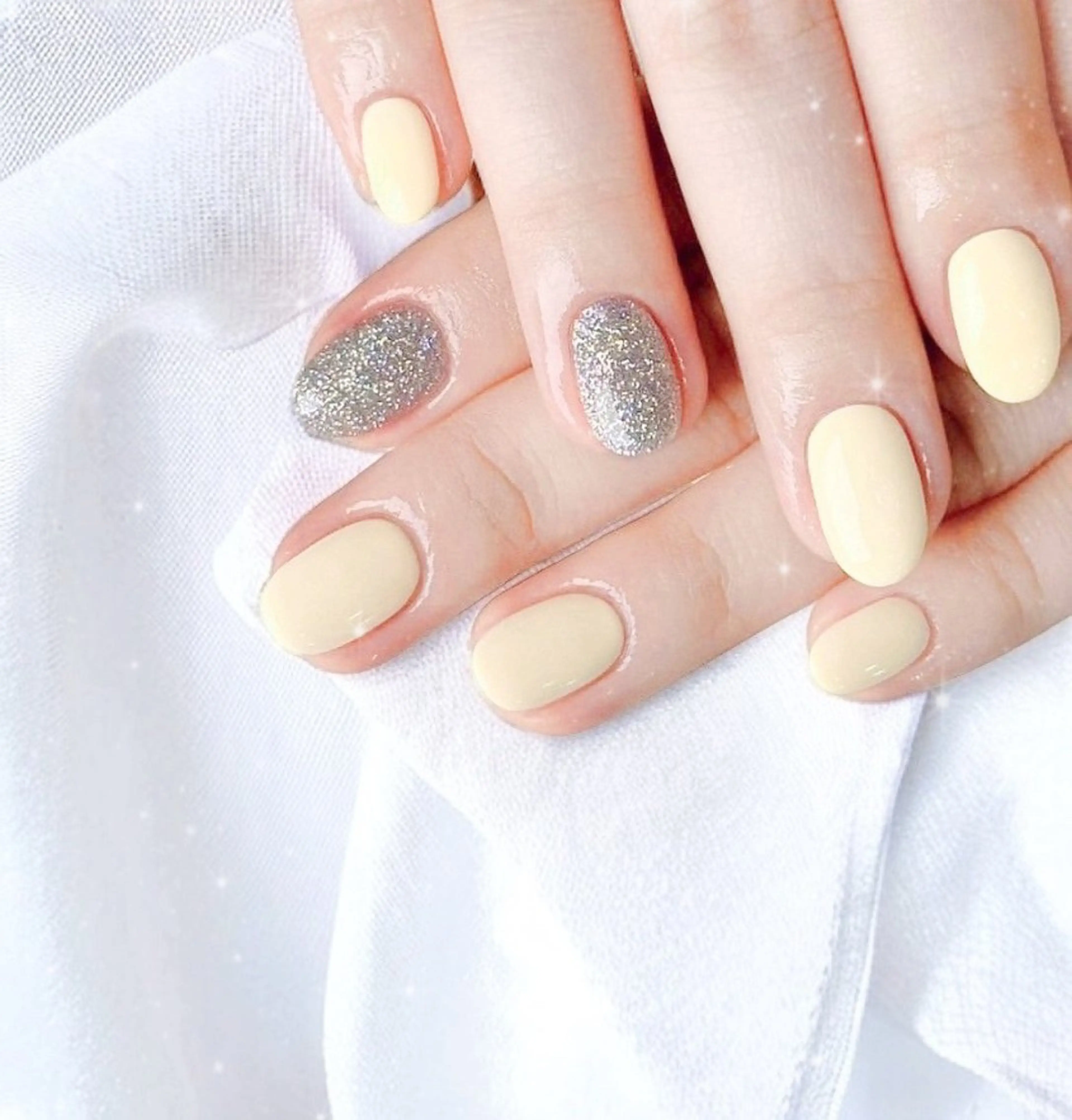 ネイル 黄色 Best Nail Yu🎀🫧のネイルデザイン