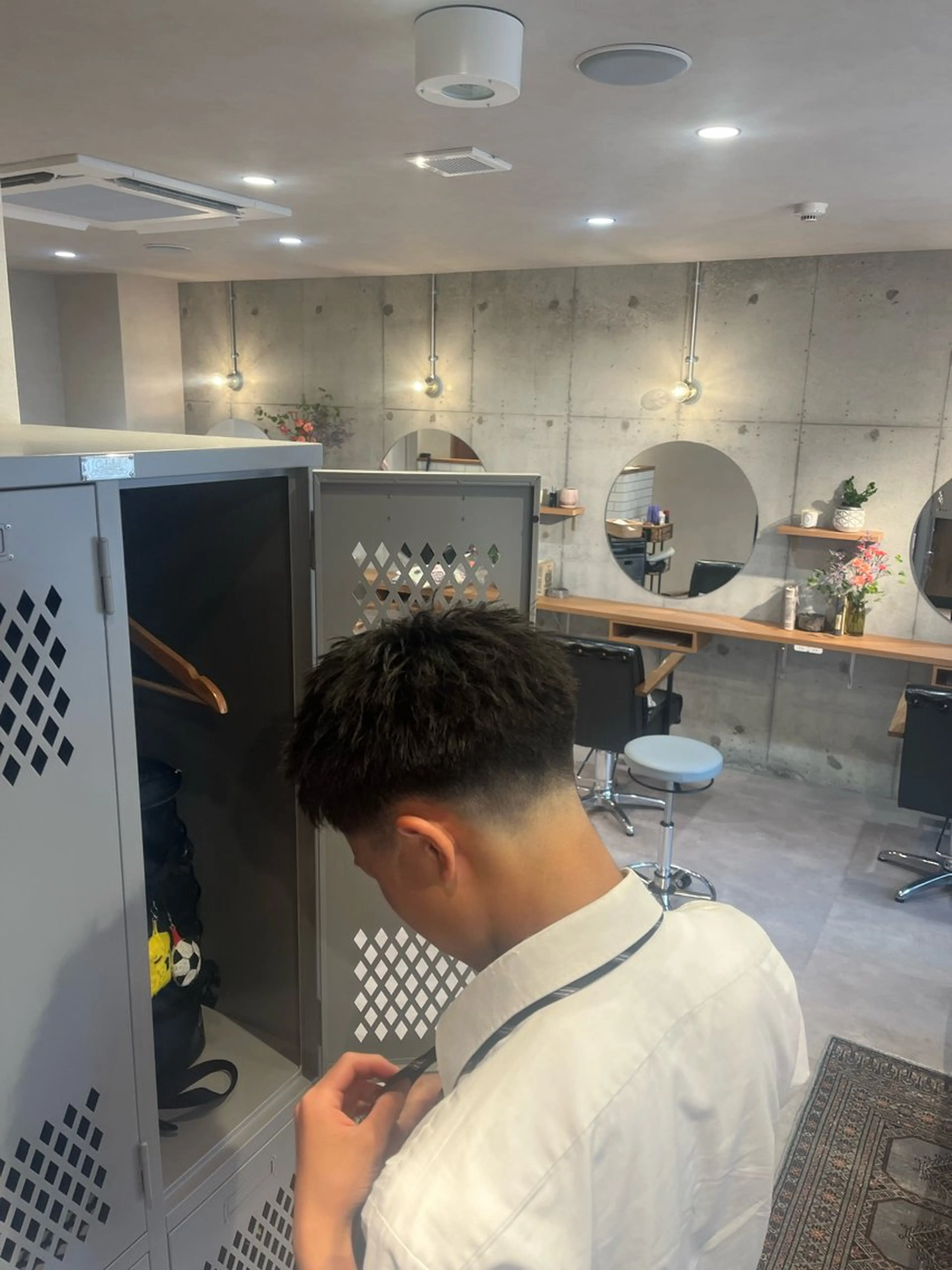 ショート メンズ フェードカット 🌀メンズパーマ🌀 🐏丸山祐宇🐏のヘアスタイル