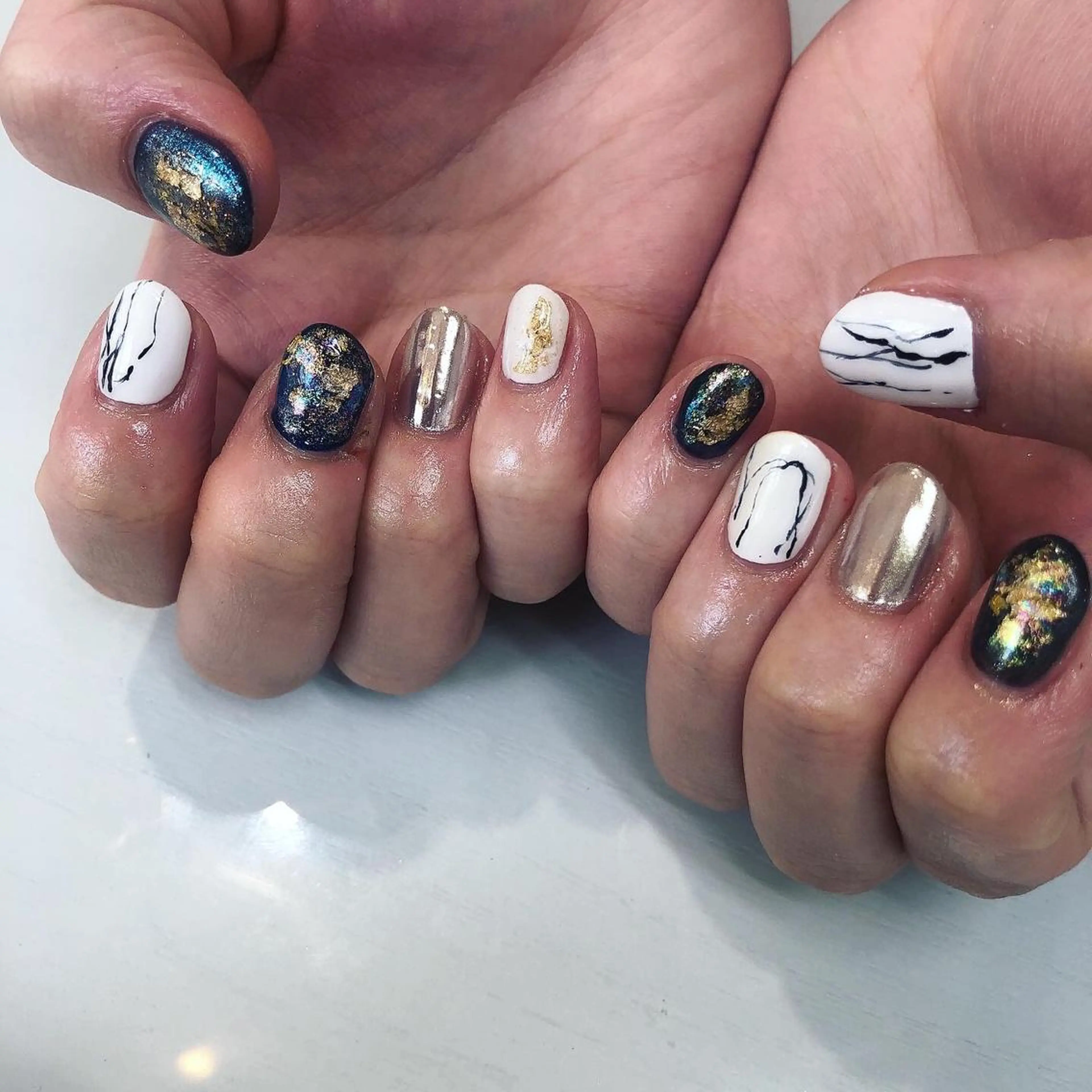 ネイル 原 麻耶のヘアスタイル