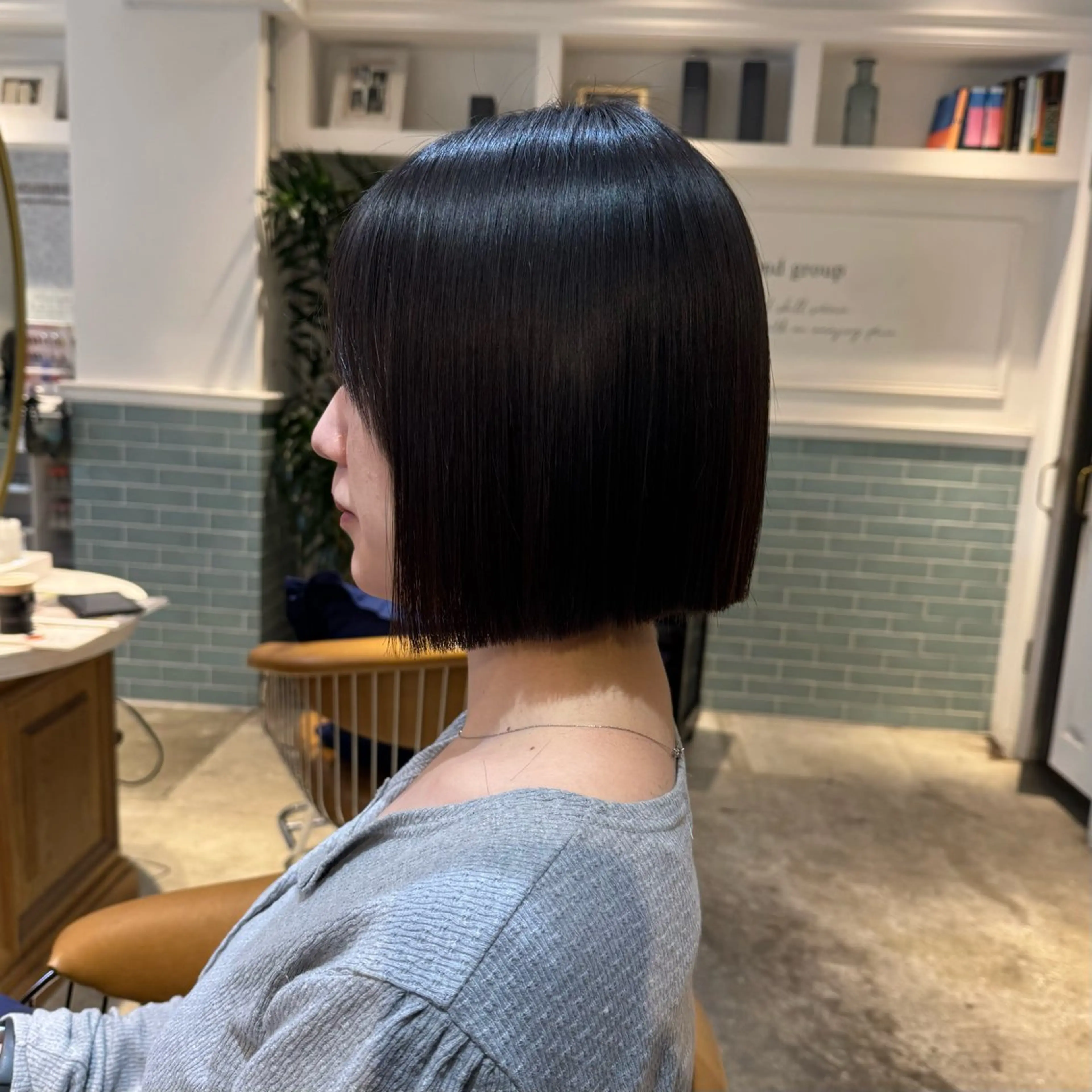 ミディアム ボブ 髪質改善/ボブ /韓国/erikoのヘアスタイル