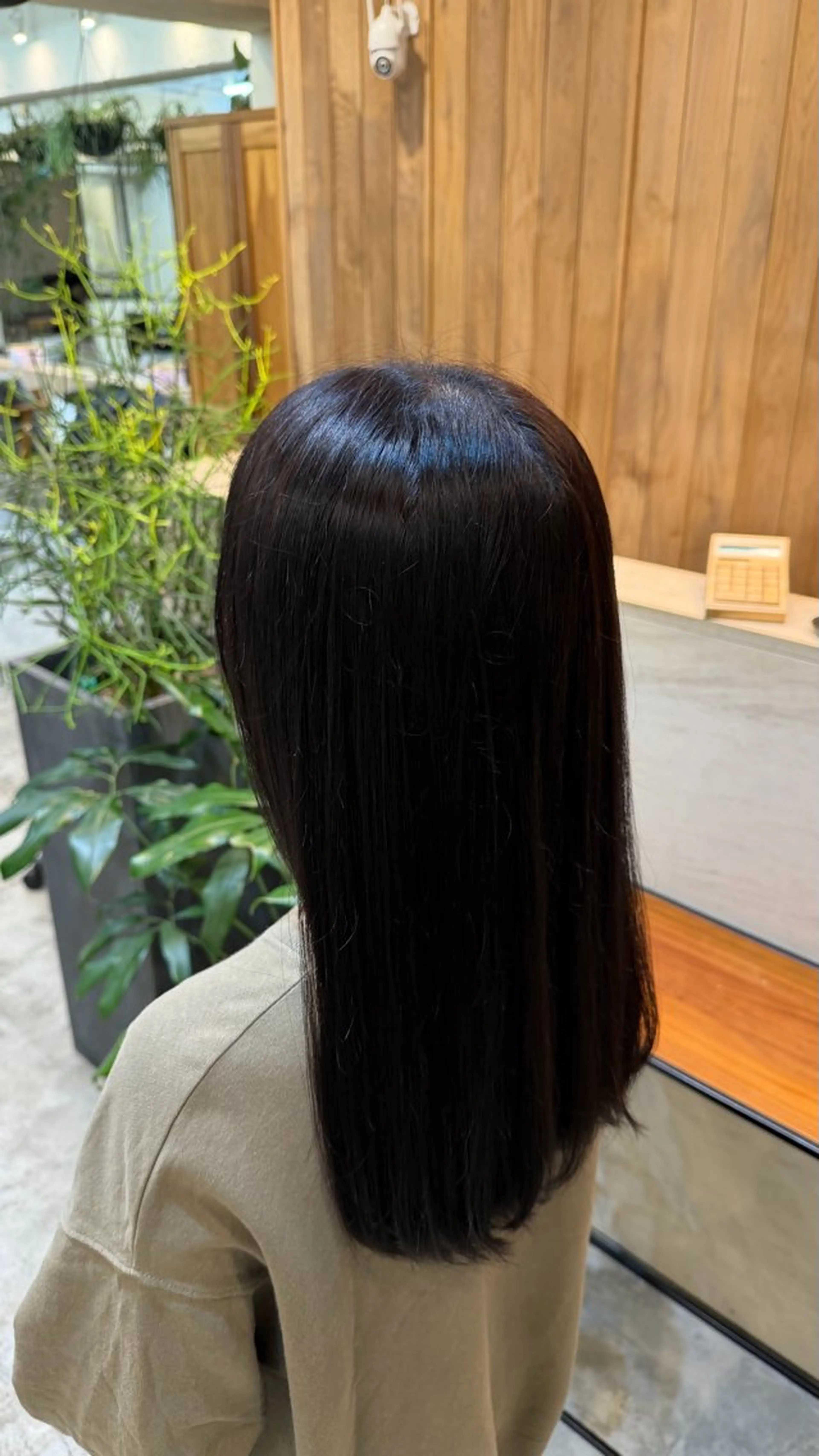 セミロング ヘアカラー 透明感カラー/ 新宿駅東口/ユズキのヘアスタイル