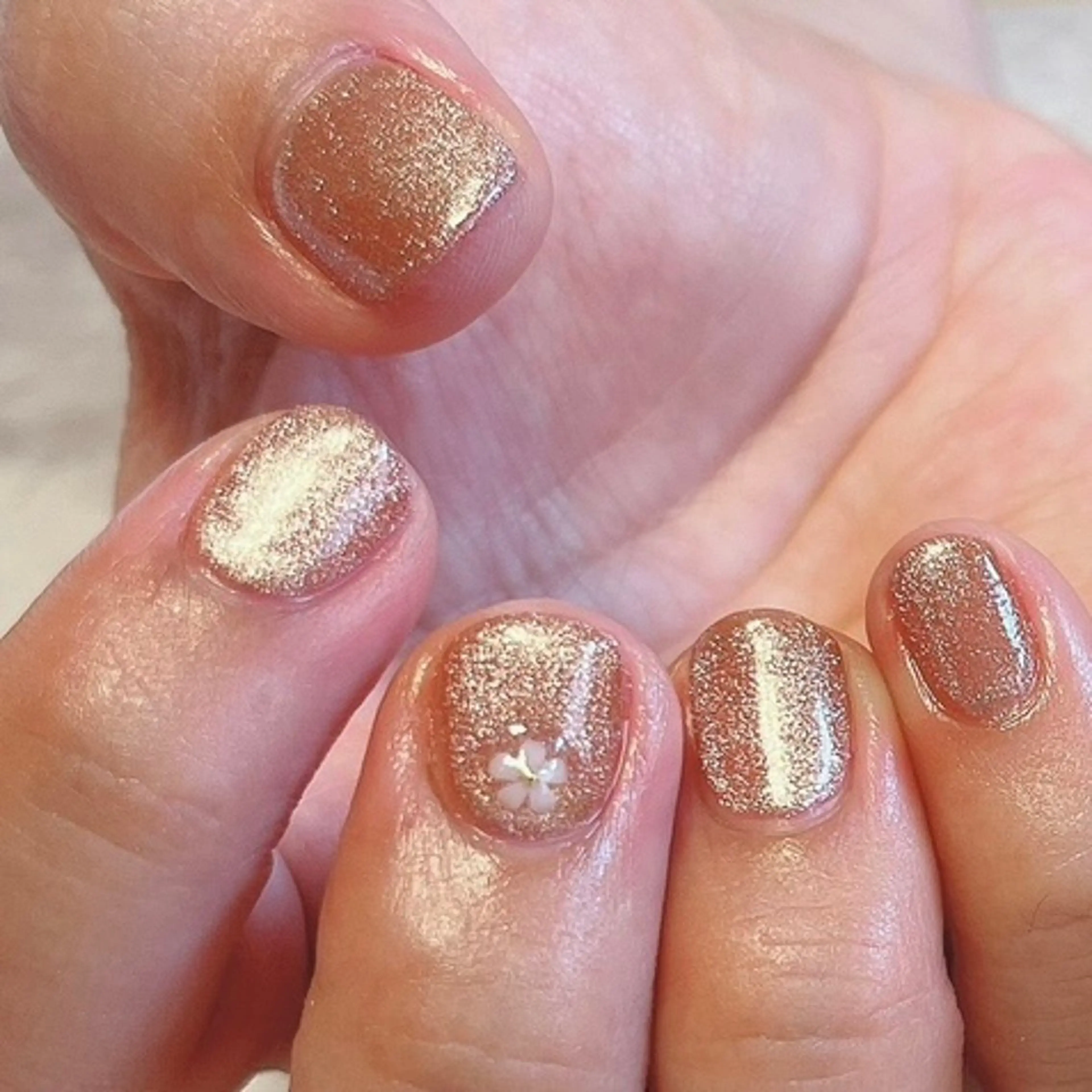 ネイル ❁miju nail 大人上品/自爪育成のネイルデザイン