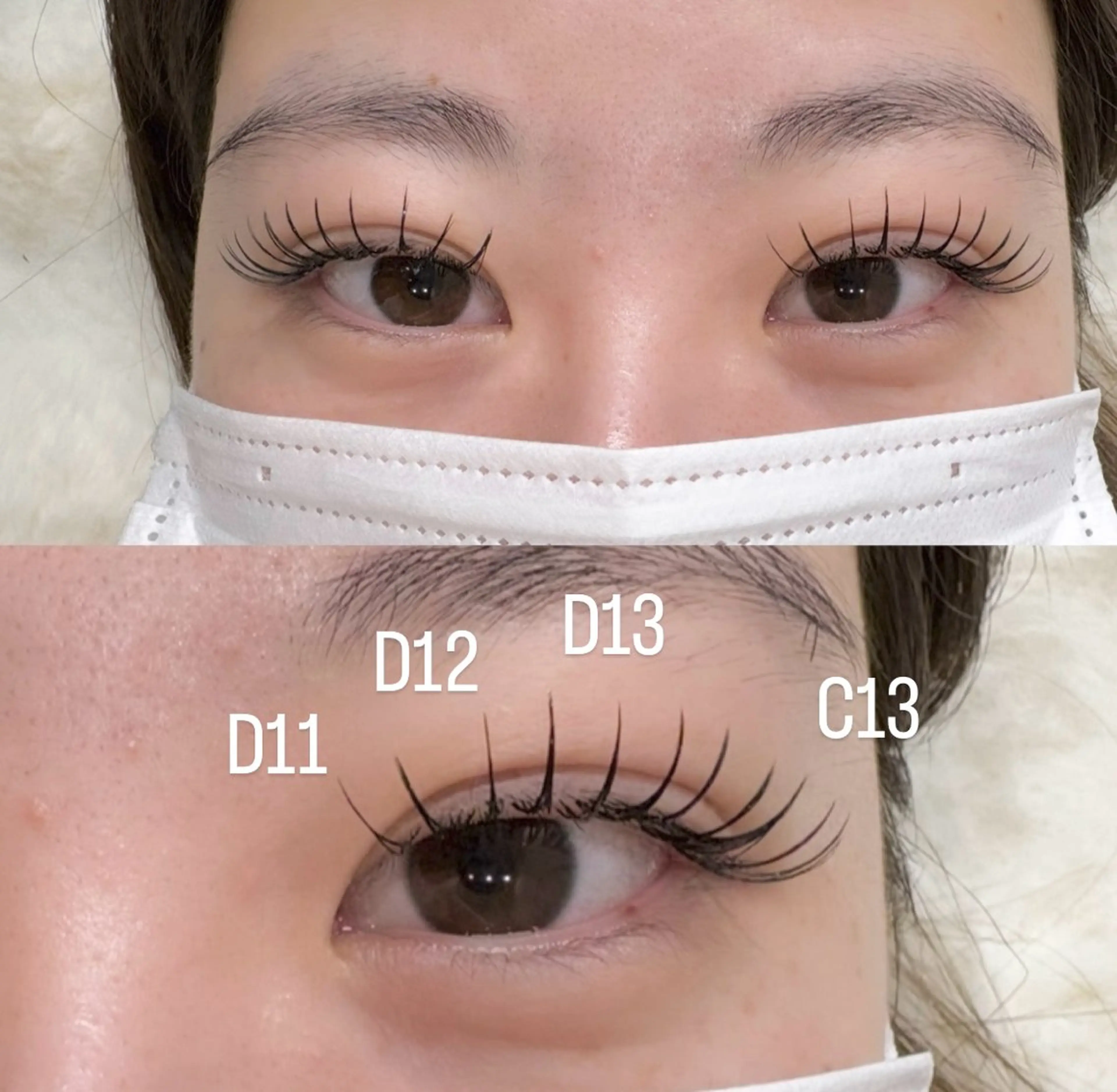 マツエク・マツパ フラットラッシュ Holus Moriguchiのマツエク・マツパデザイン