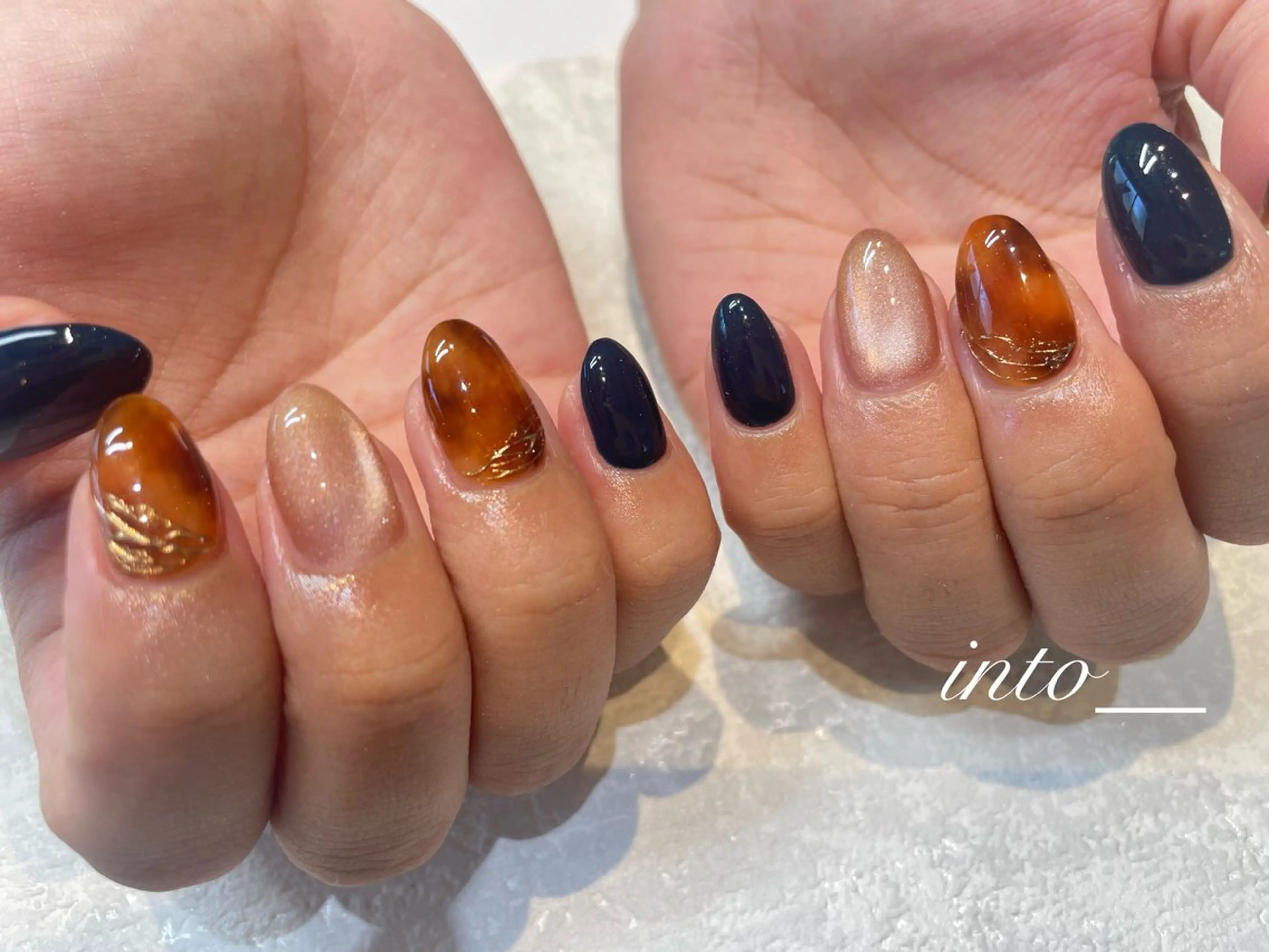 ネイル ハンドネイル 本町ネイルサロン into_ ぬーのネイルデザイン