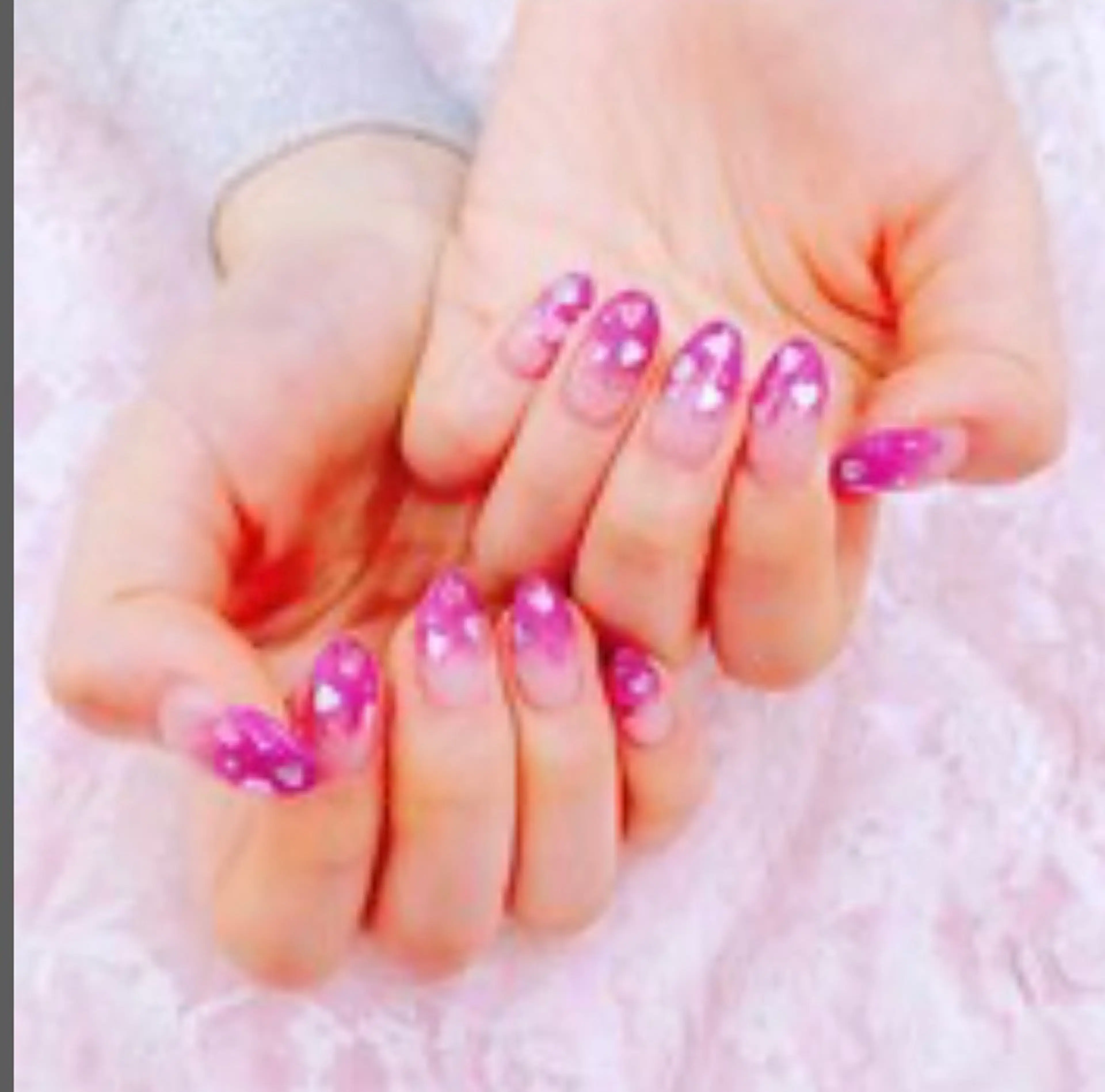 【OPEN記念価格】HANDラメグラデーション　ストーン４粒 60分4980円の写真