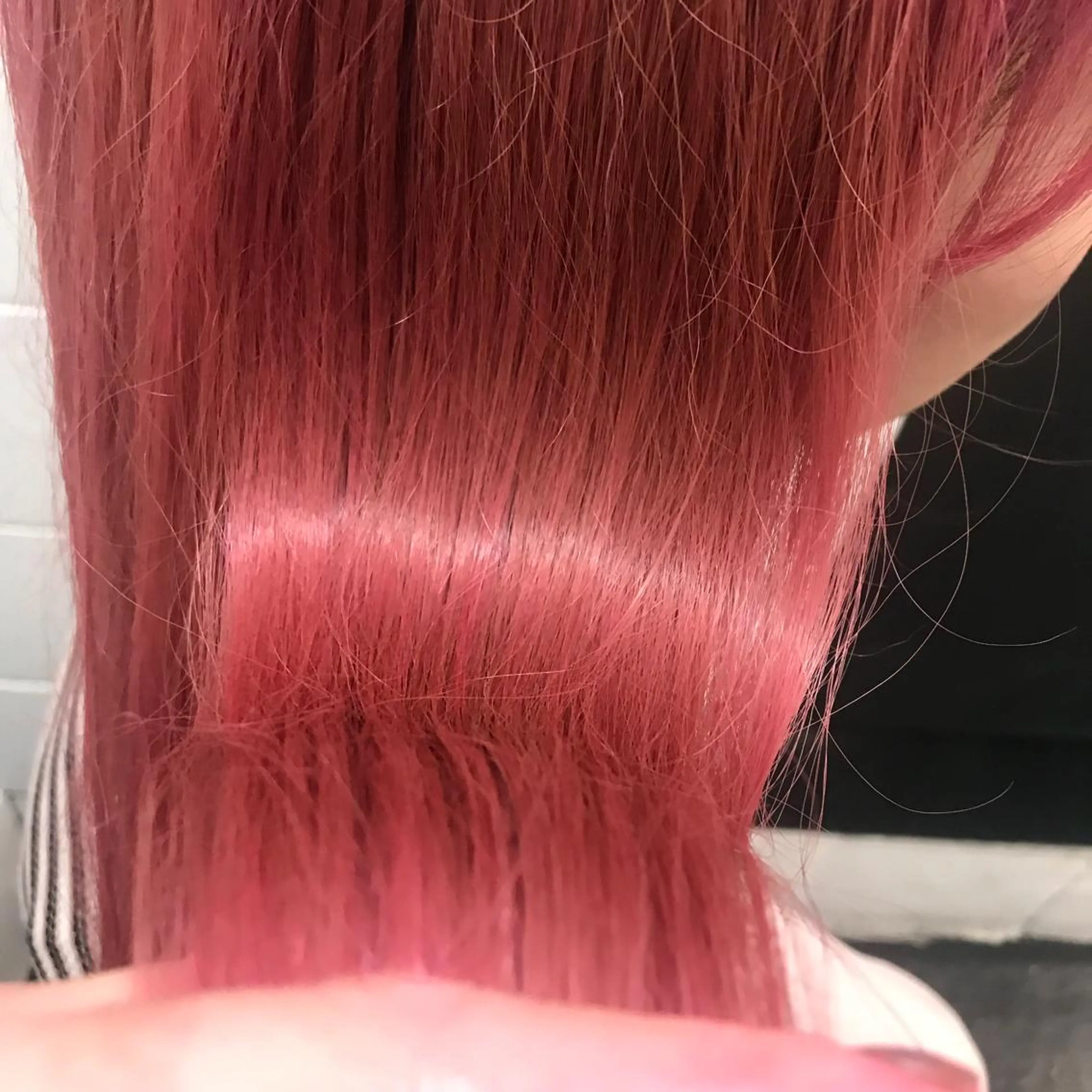 ミディアム ヘアカラー サイレント美容師 アイリィのヘアスタイル