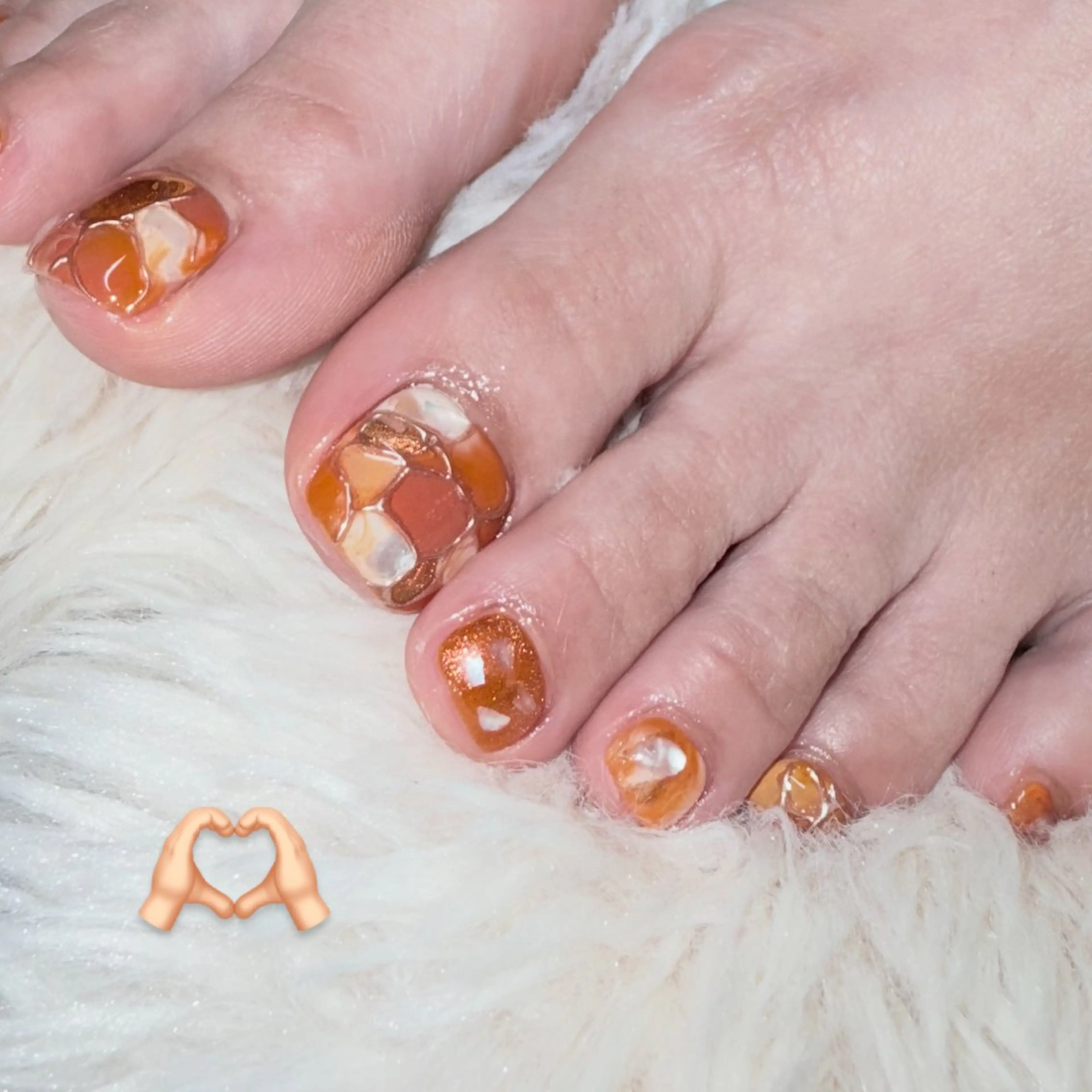 ネイル フットネイル シンプルネイル posa nail モエミのネイルデザイン