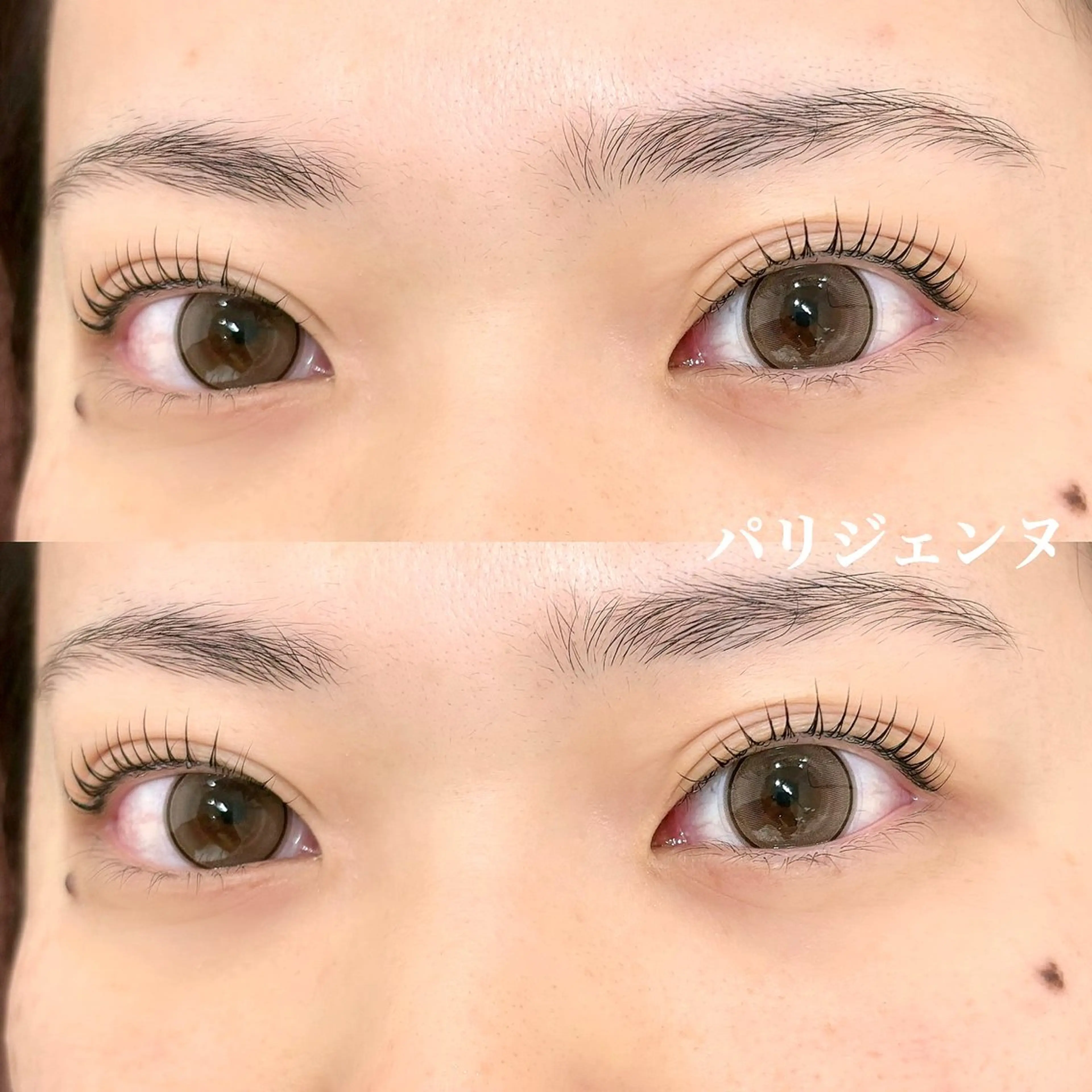 マツエク・マツパ パリジェンヌラッシュリフト BUNNYEYES RUMIのマツエク・マツパデザイン