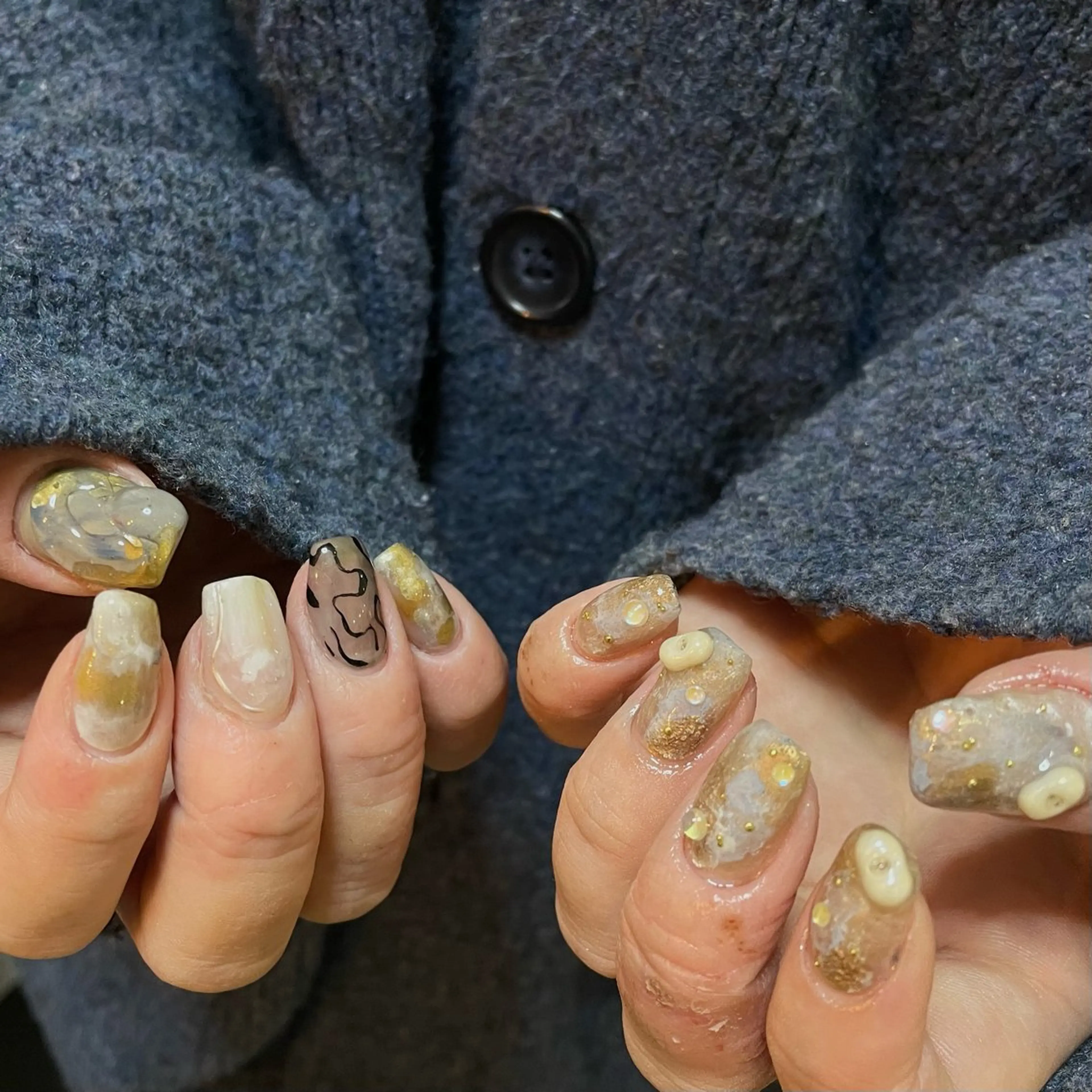 ネイル ハンドネイル nail salon zero°のネイルデザイン