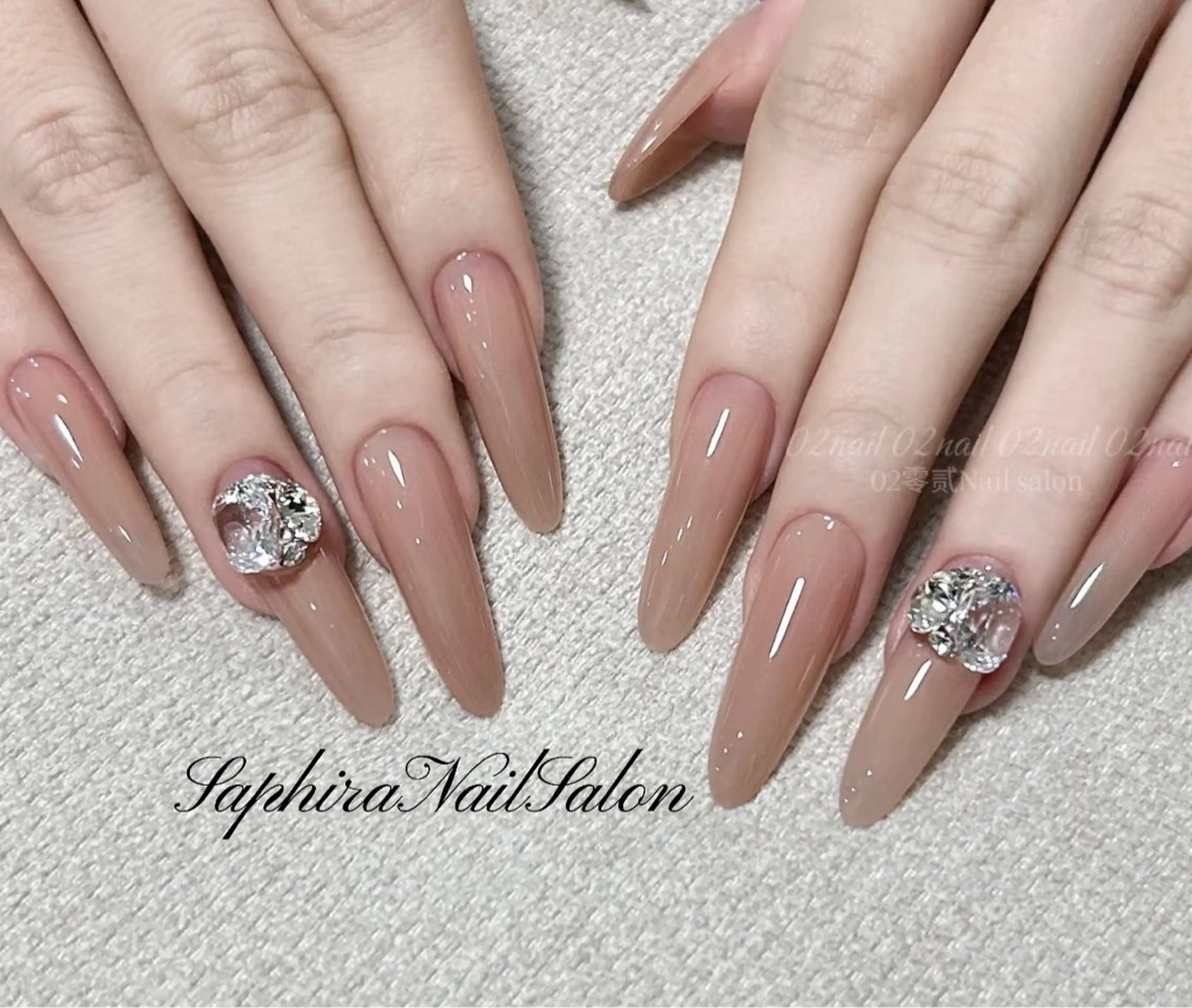 ネイル ハンドネイル Saphiraネイル サロン錦糸町のネイルデザイン