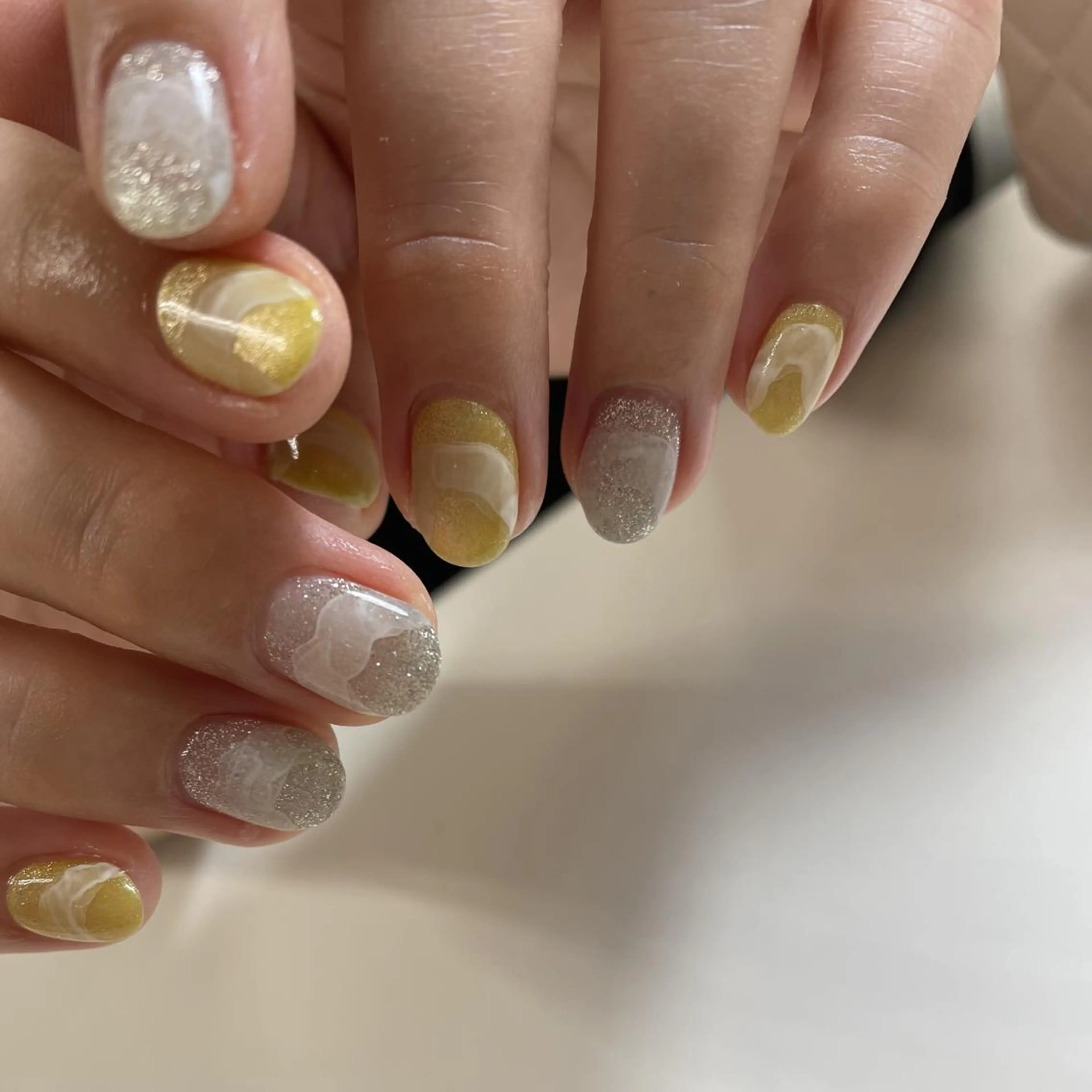 ネイル マグネットネイル ハンドネイル nail salon Libertyのネイルデザイン