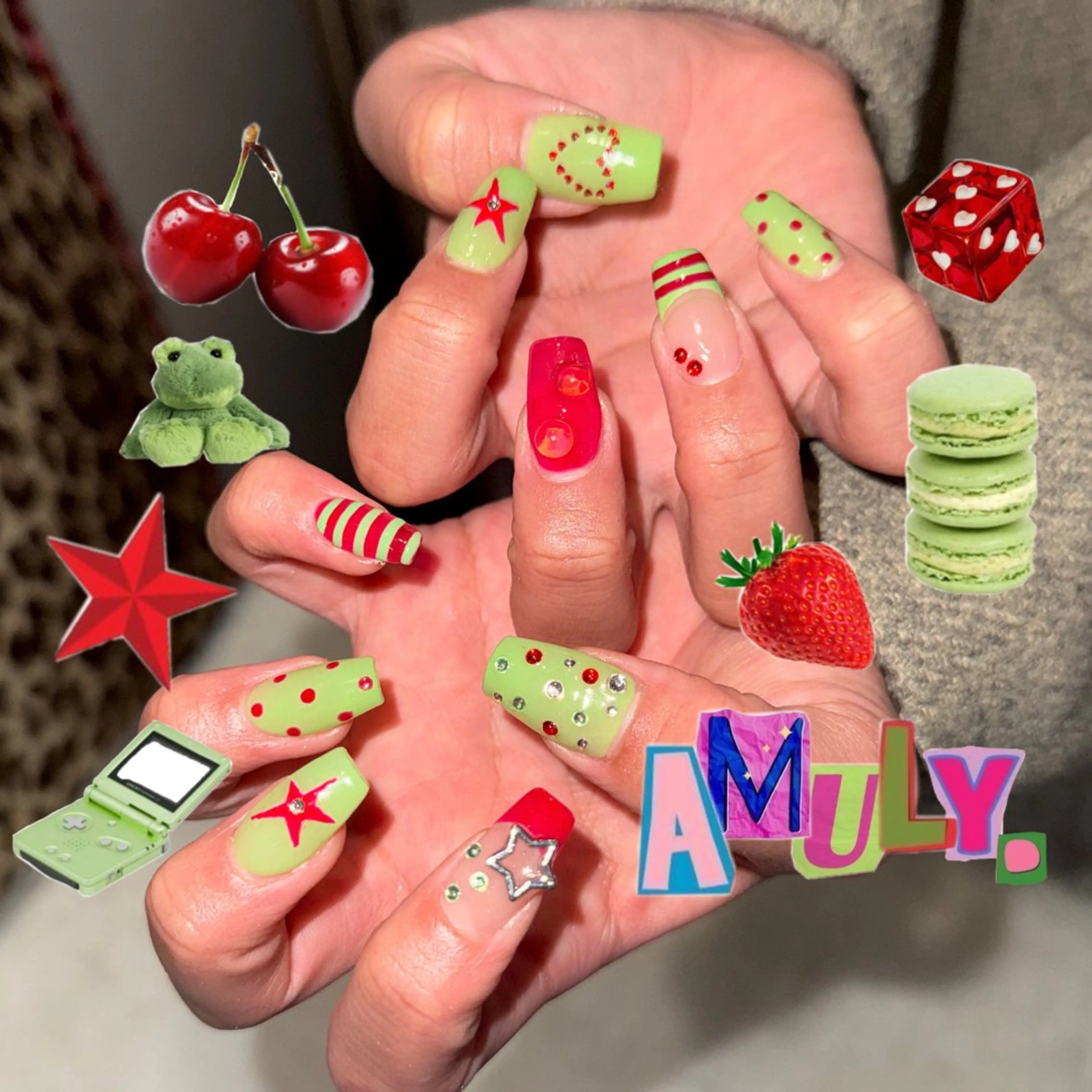 ネイル ハンドネイル Amuly. Narumiのネイルデザイン