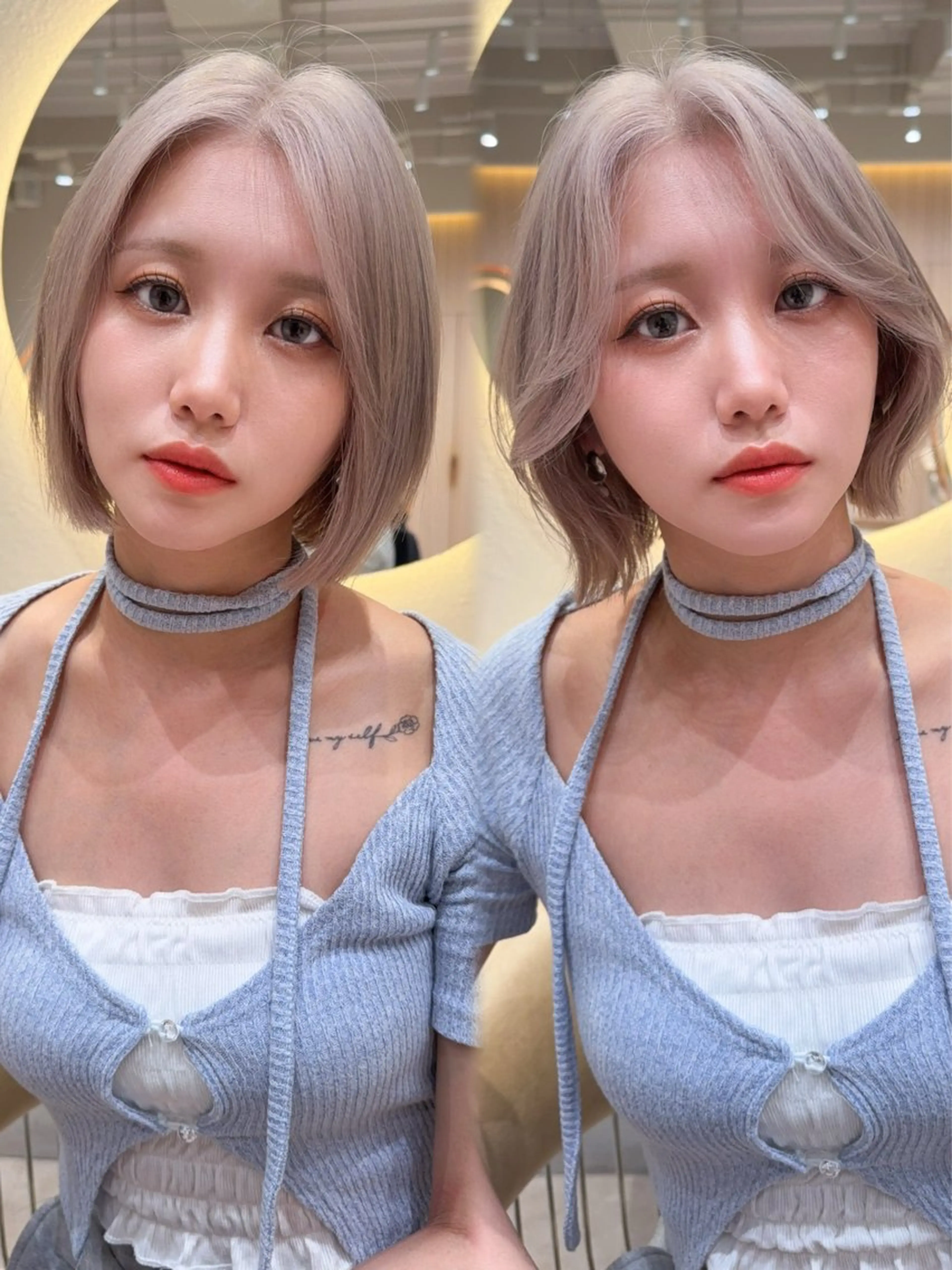 ショート カラー カット ヘアカラー トリートメント レイヤー❣️縮毛矯 川村利幸のヘアスタイル