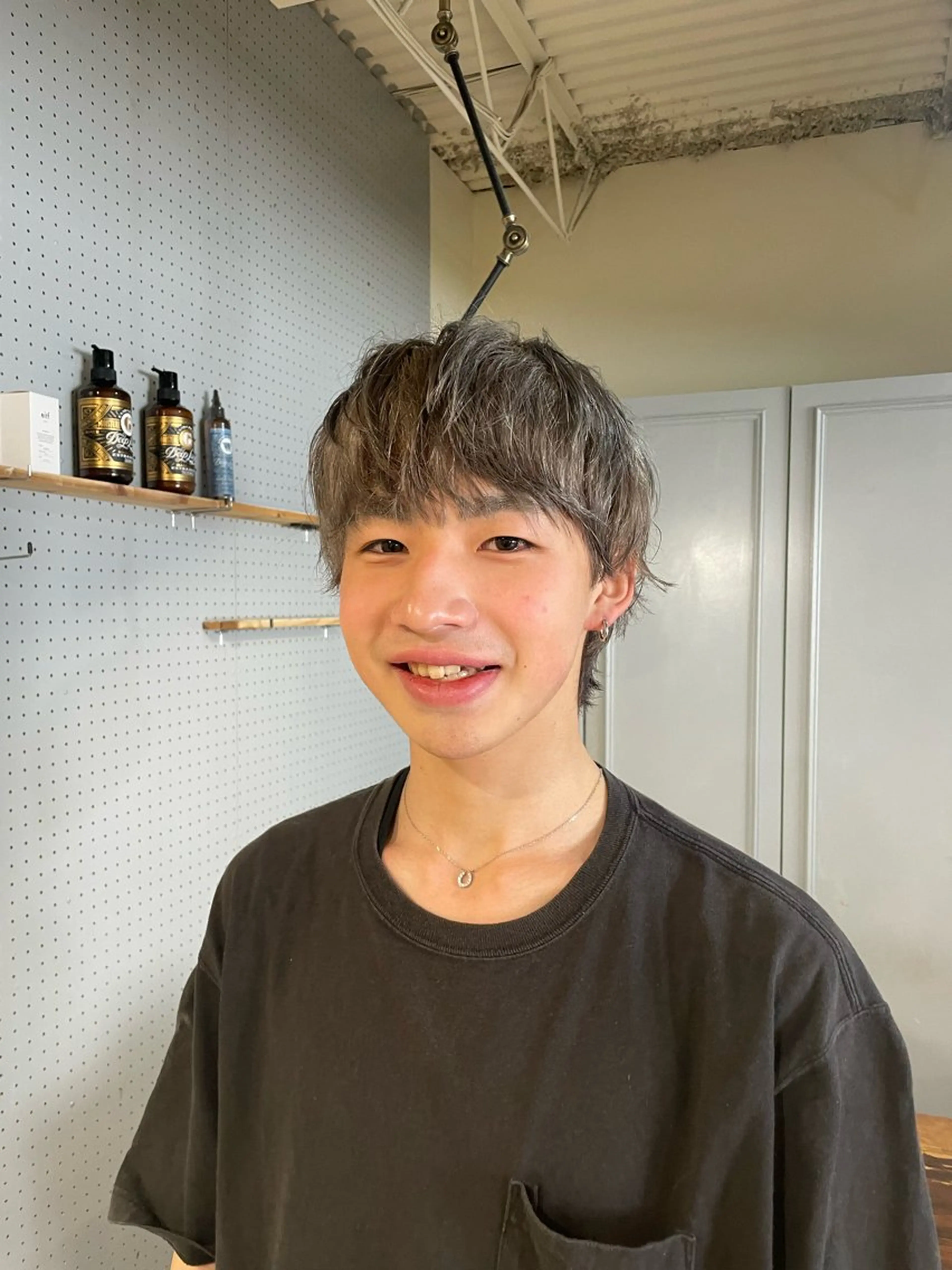 カラー メンズ ヘアカラー トリートメント 🤩噂のMr.髪ポジ ティブ®️yu🤩のヘアスタイル