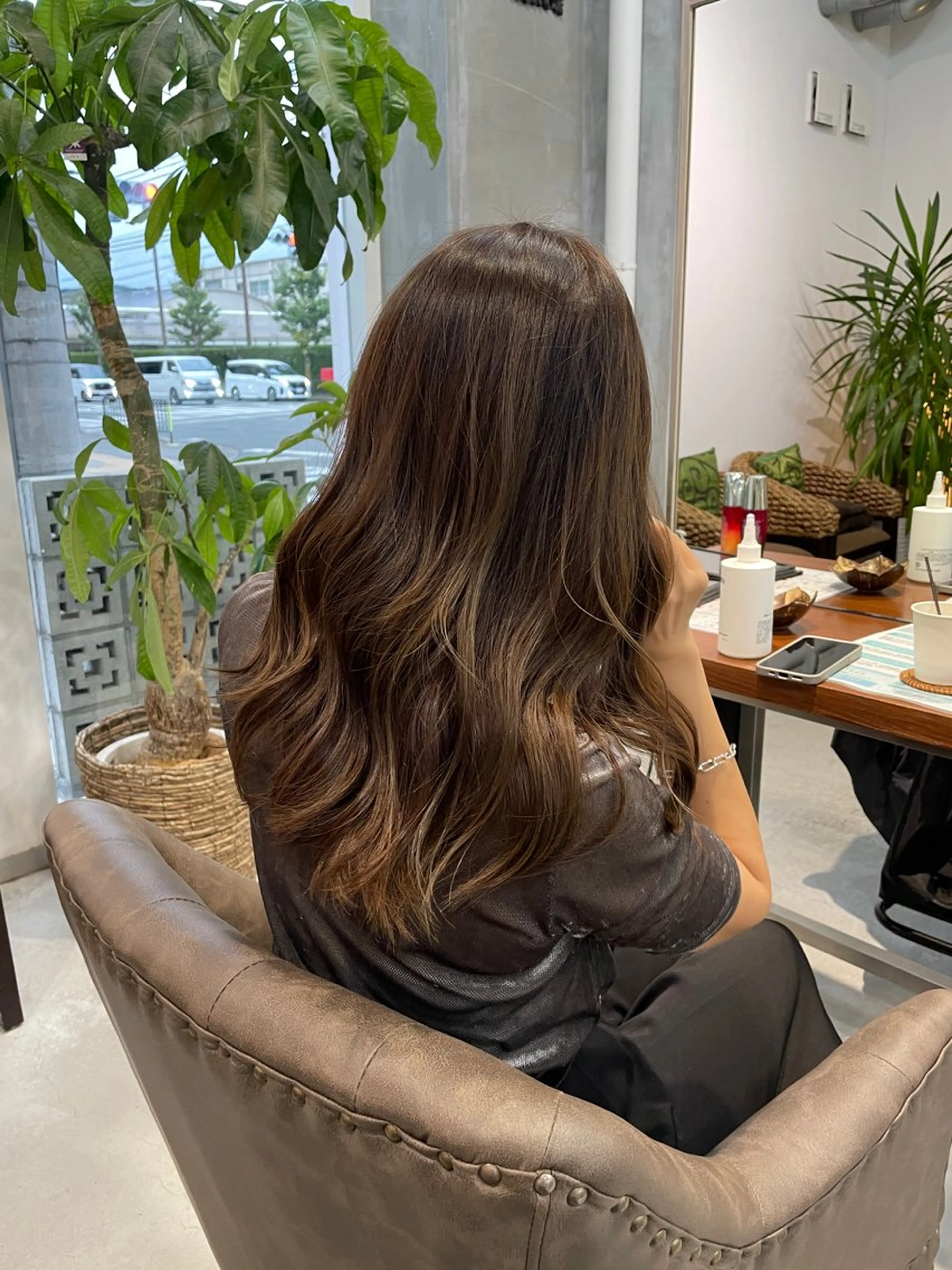 ロング カラー レイヤーカット トリートメント カット 北山／ボブ／レイヤー /maru☺︎のヘアスタイル
