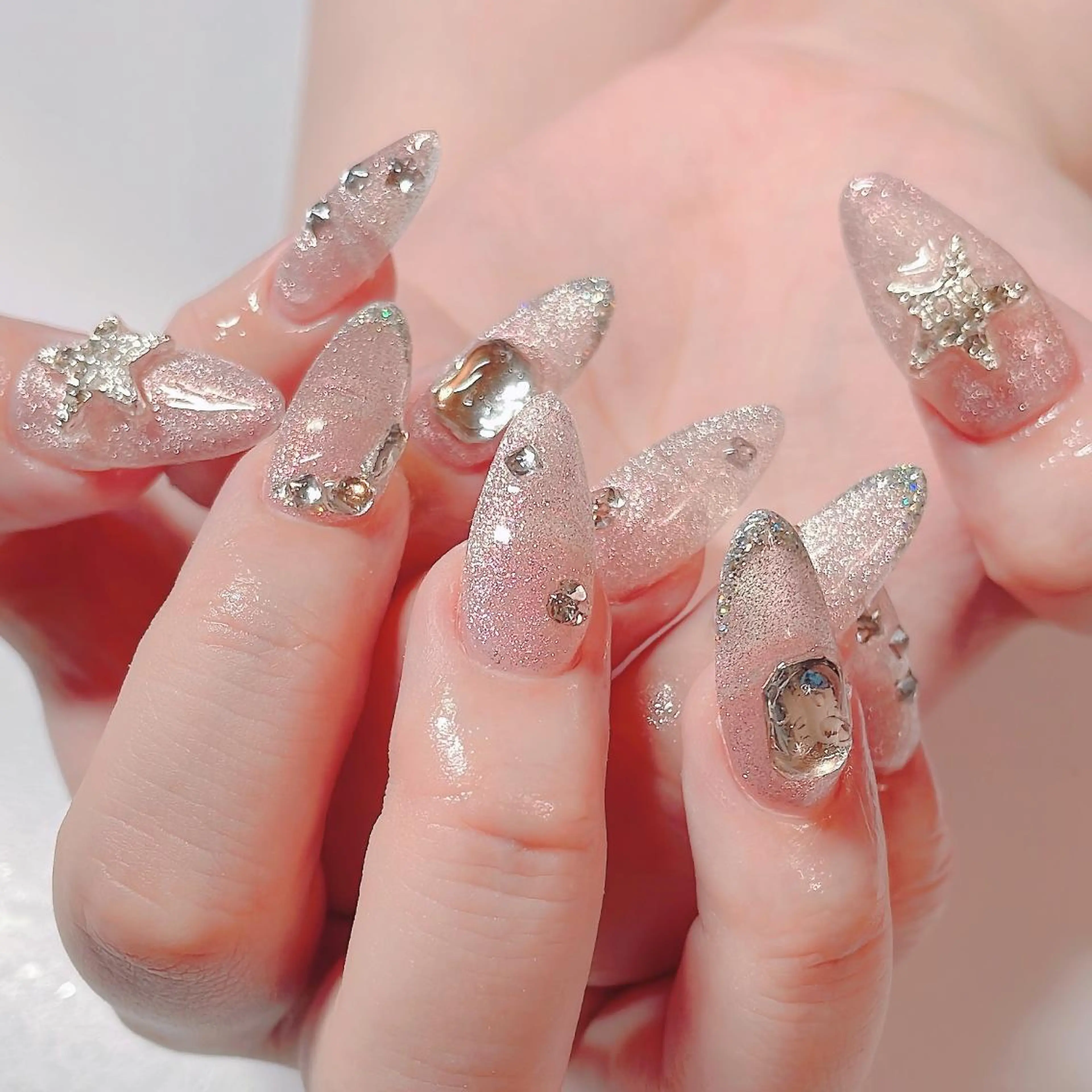 ネイル ハンドネイル ハンドケア パラジェル💅 オフ無料Pi.Harのネイルデザイン