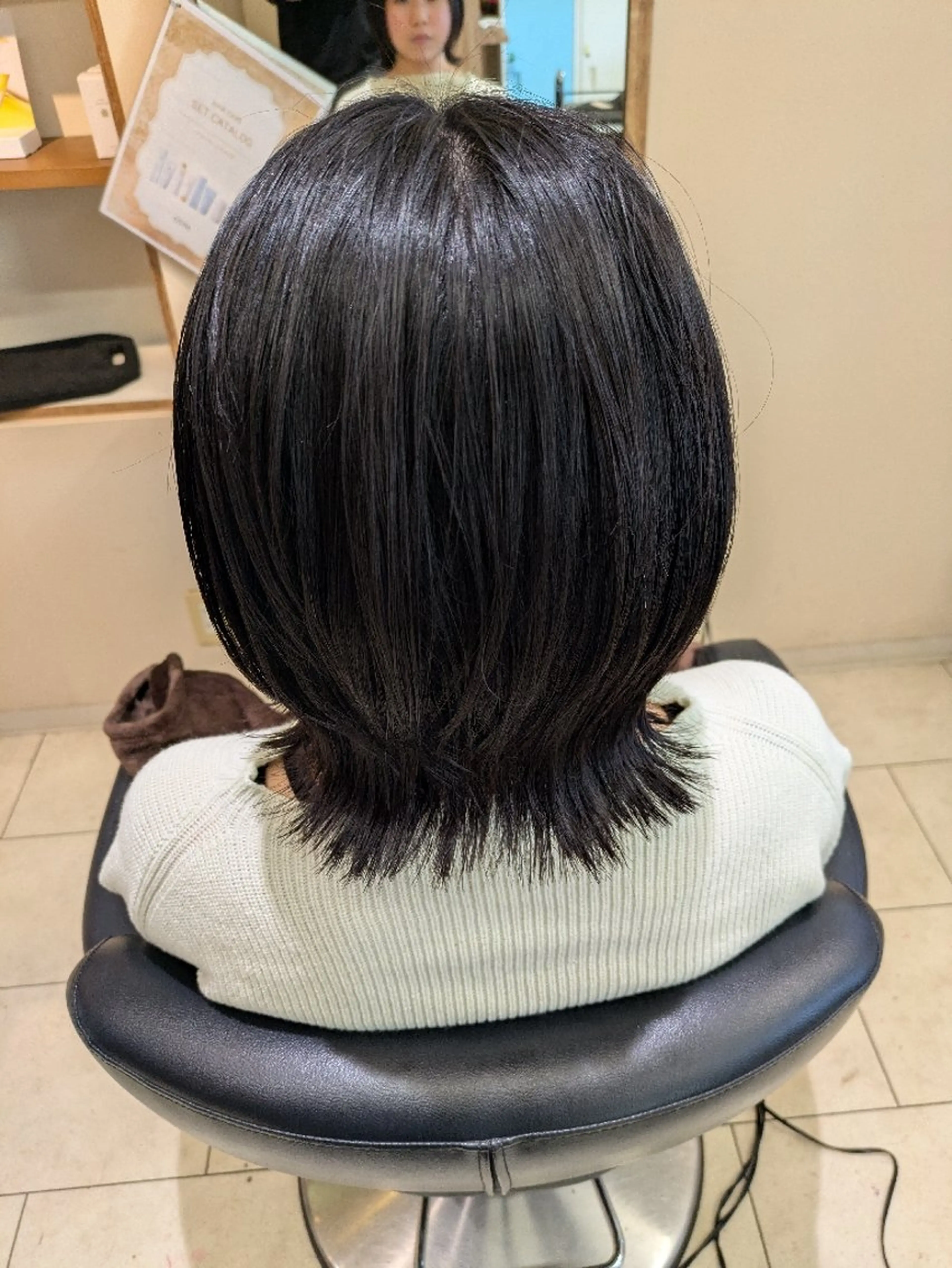 ミディアム 塚原 友紀子のヘアスタイル
