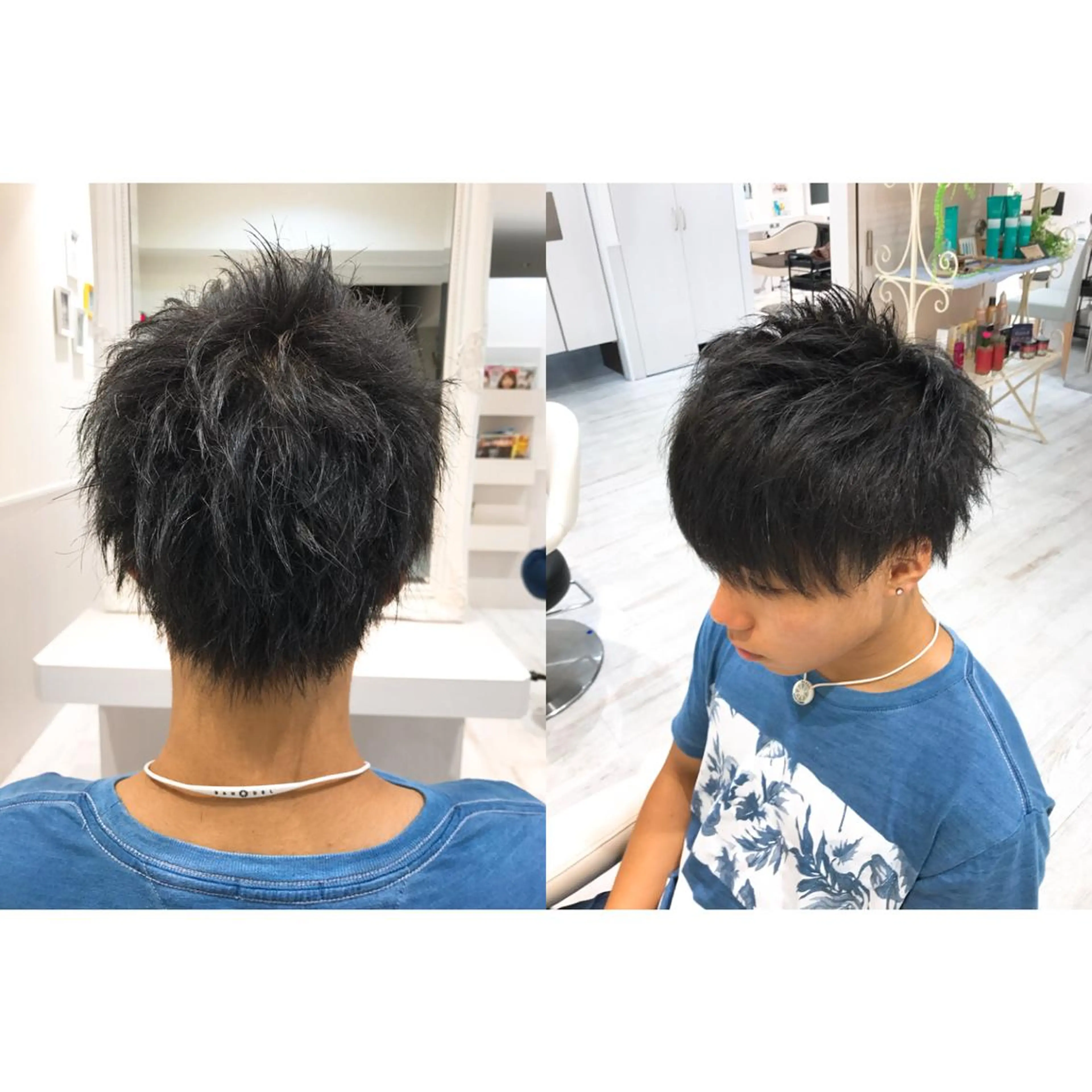 ショート メンズ カット 内野 光葉のヘアスタイル