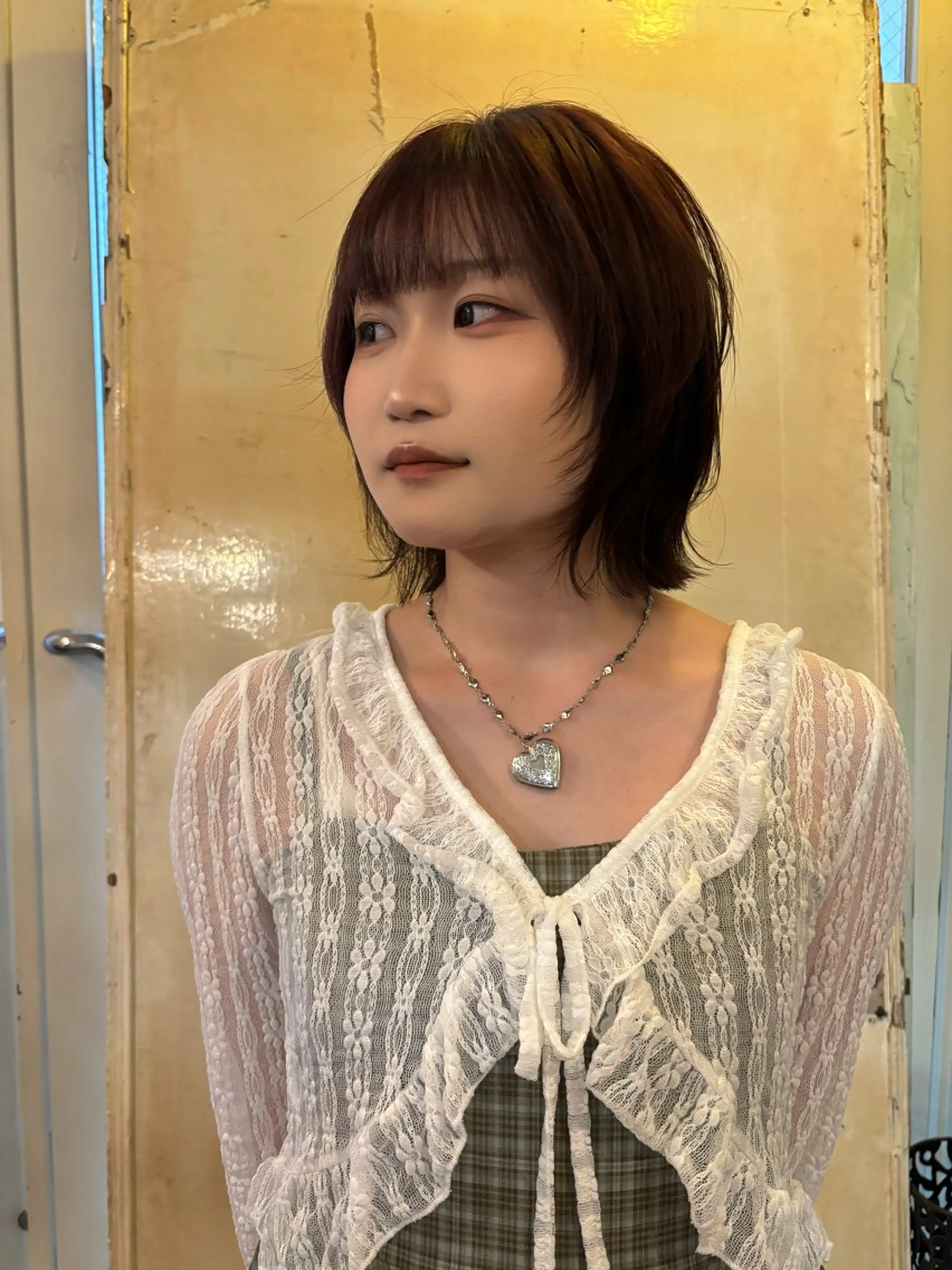 ショート カット ヘアカラー ヒラカホ/ ブリーチ/似合わせのヘアスタイル