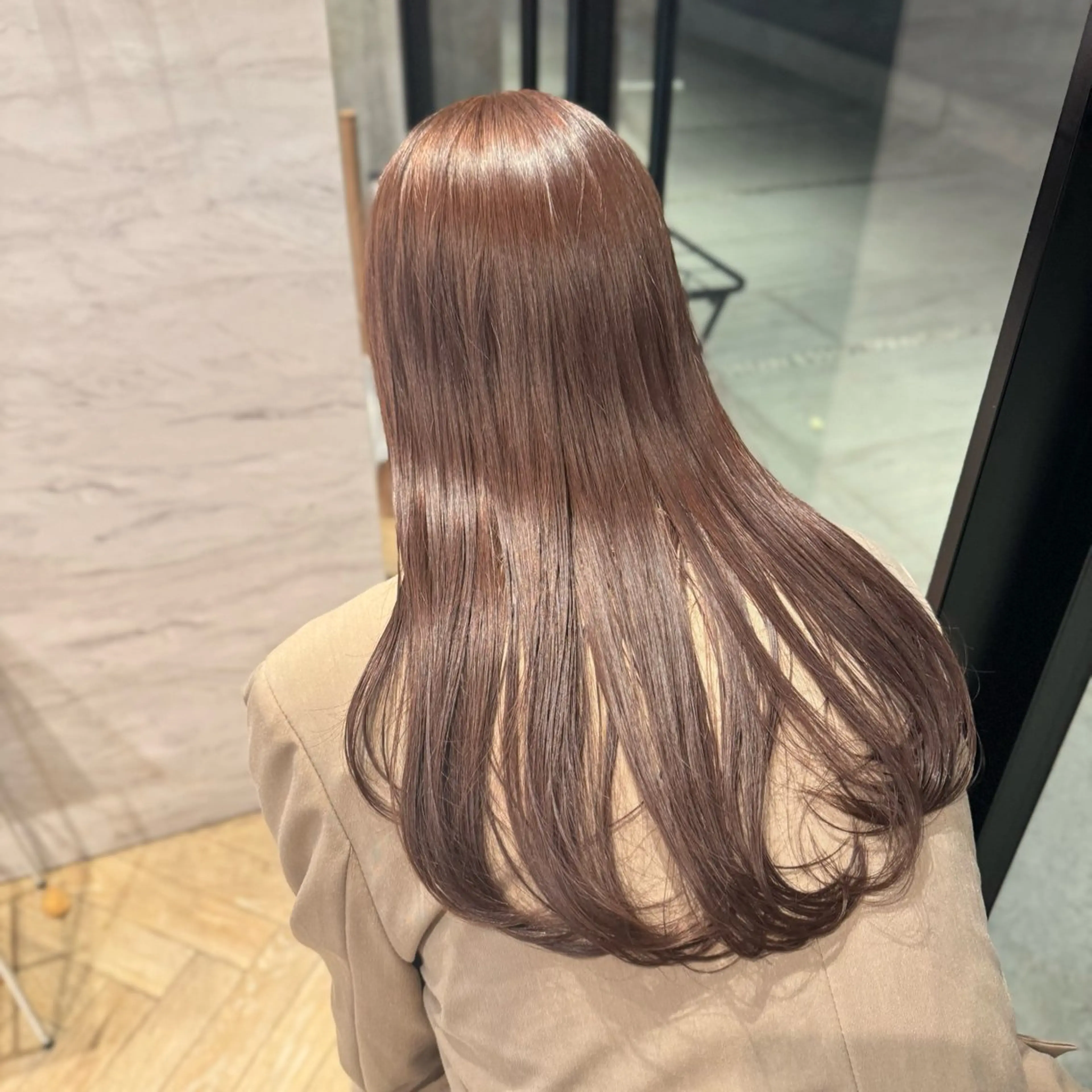 ロング カラー ヘアカラー トリートメント 透明感カラー/レイ ヤー/Nana🌈のヘアスタイル