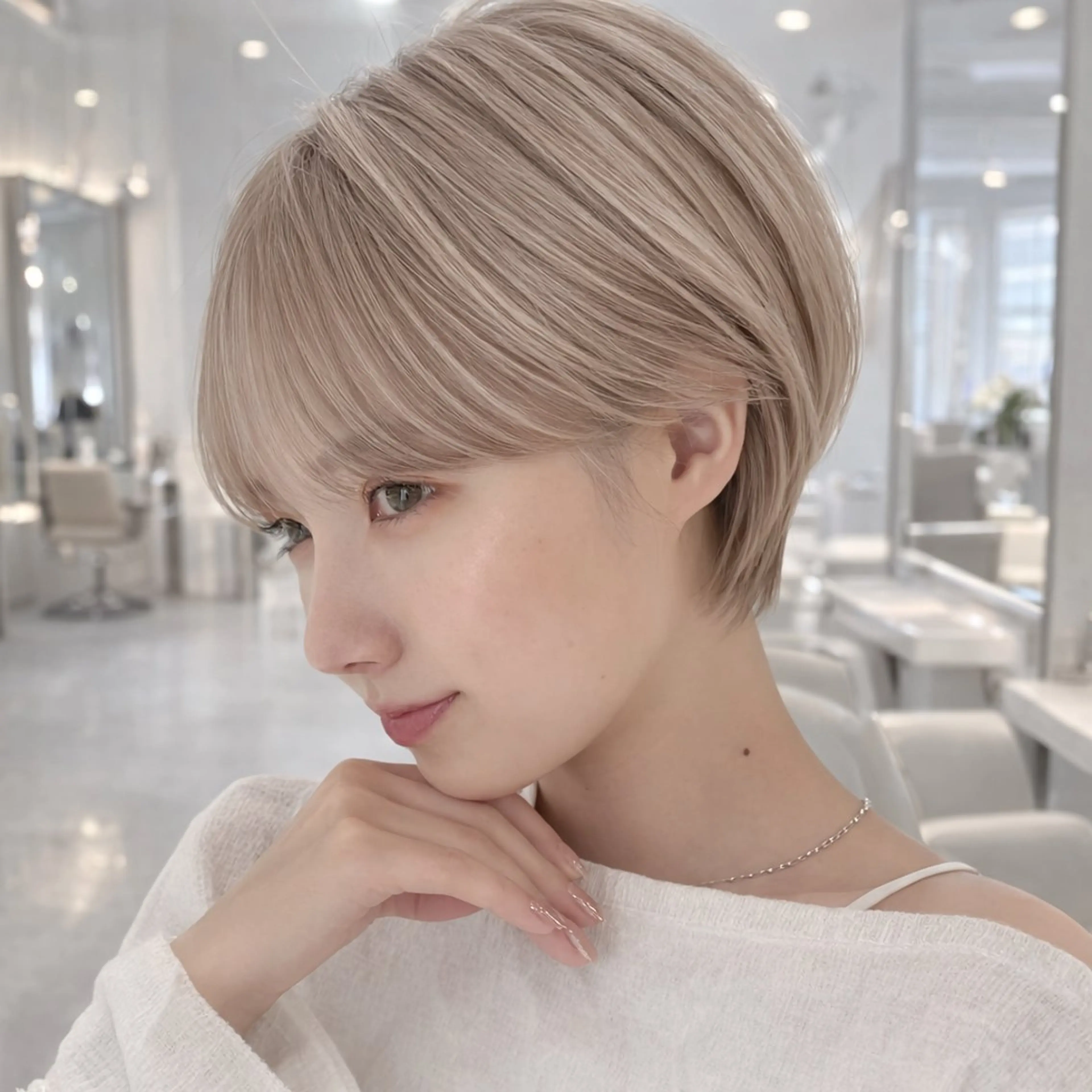 ショート ショートヘア 似合わせno.1💎 韓国ヘア特化まなかのヘアスタイル