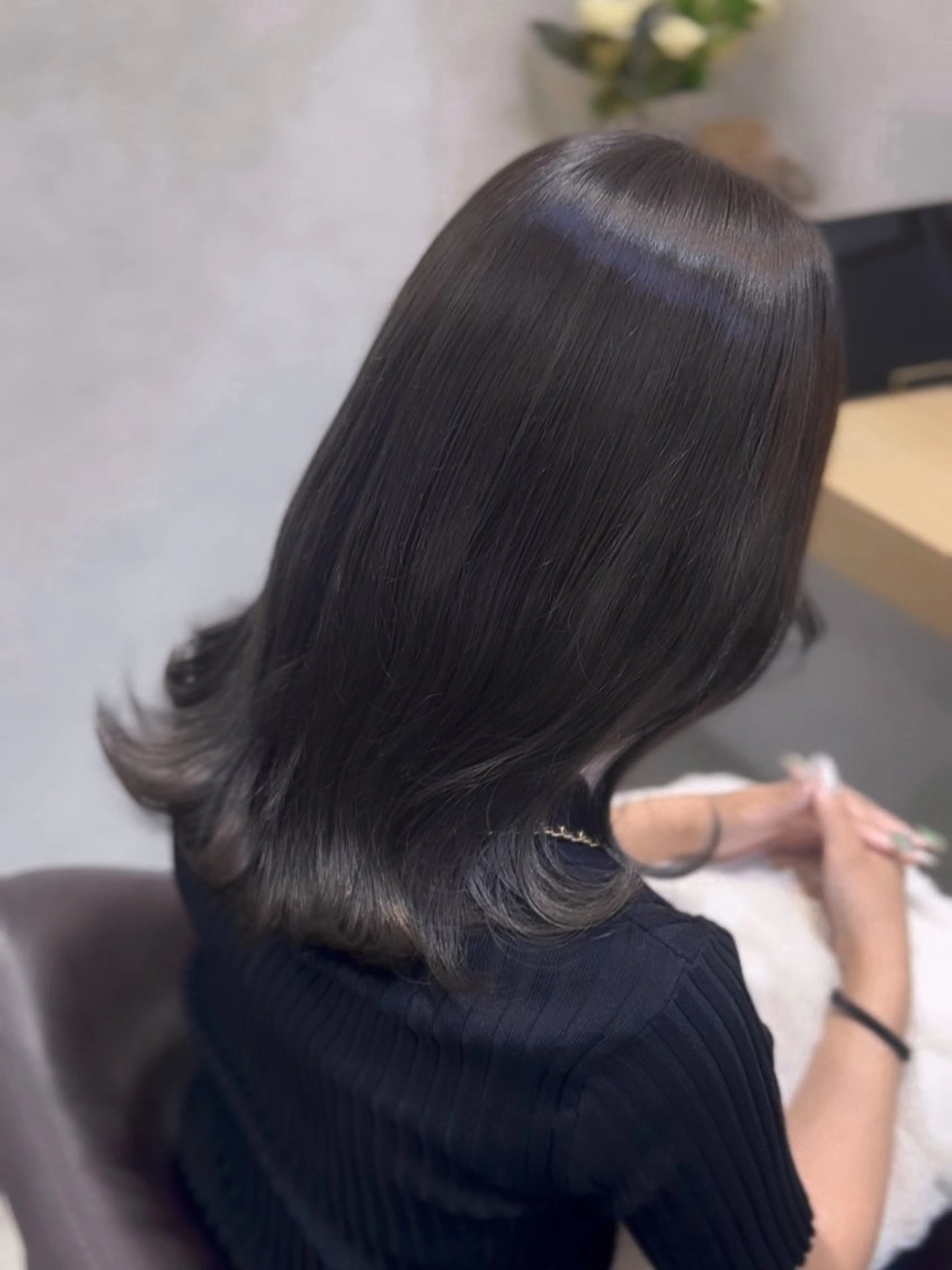 セミロング Marin🐩 /髪質改善 カラーのヘアスタイル