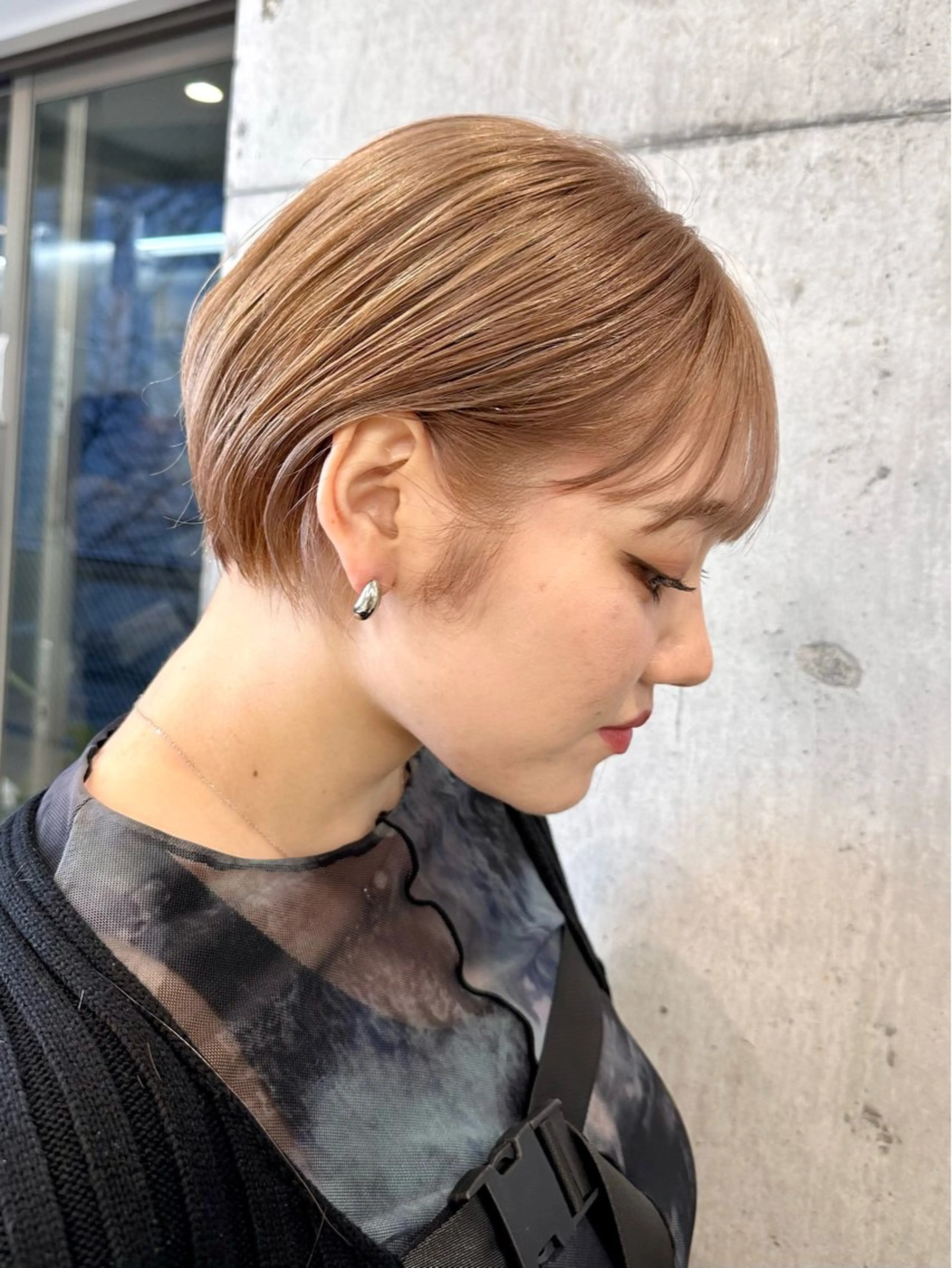 ショート ショートボブ ボブ ショートヘア ハイライト🌟/ ボブ/豊田のヘアスタイル