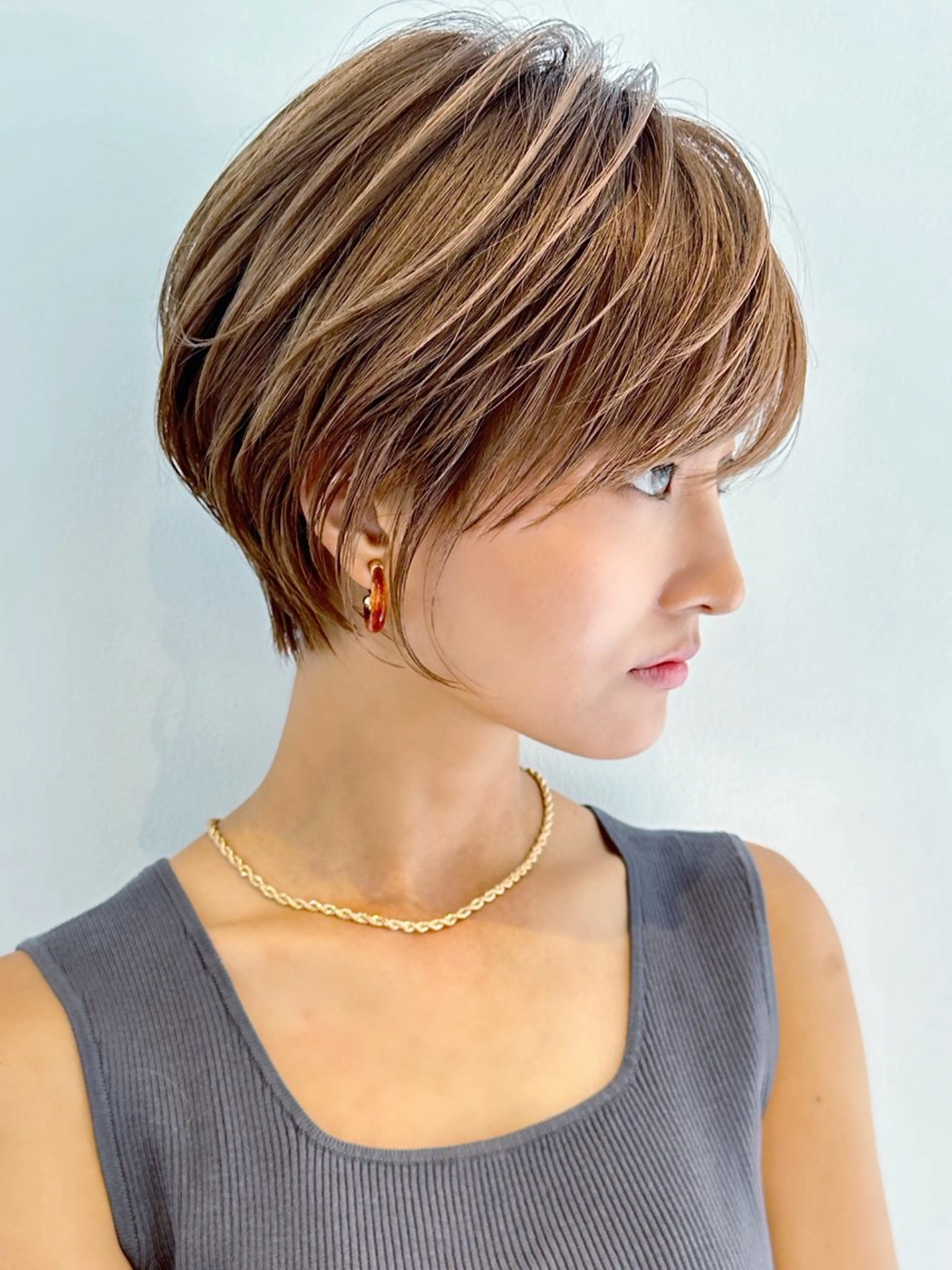 ショート 大人ショート特化/ カットモデル/表参道のヘアスタイル