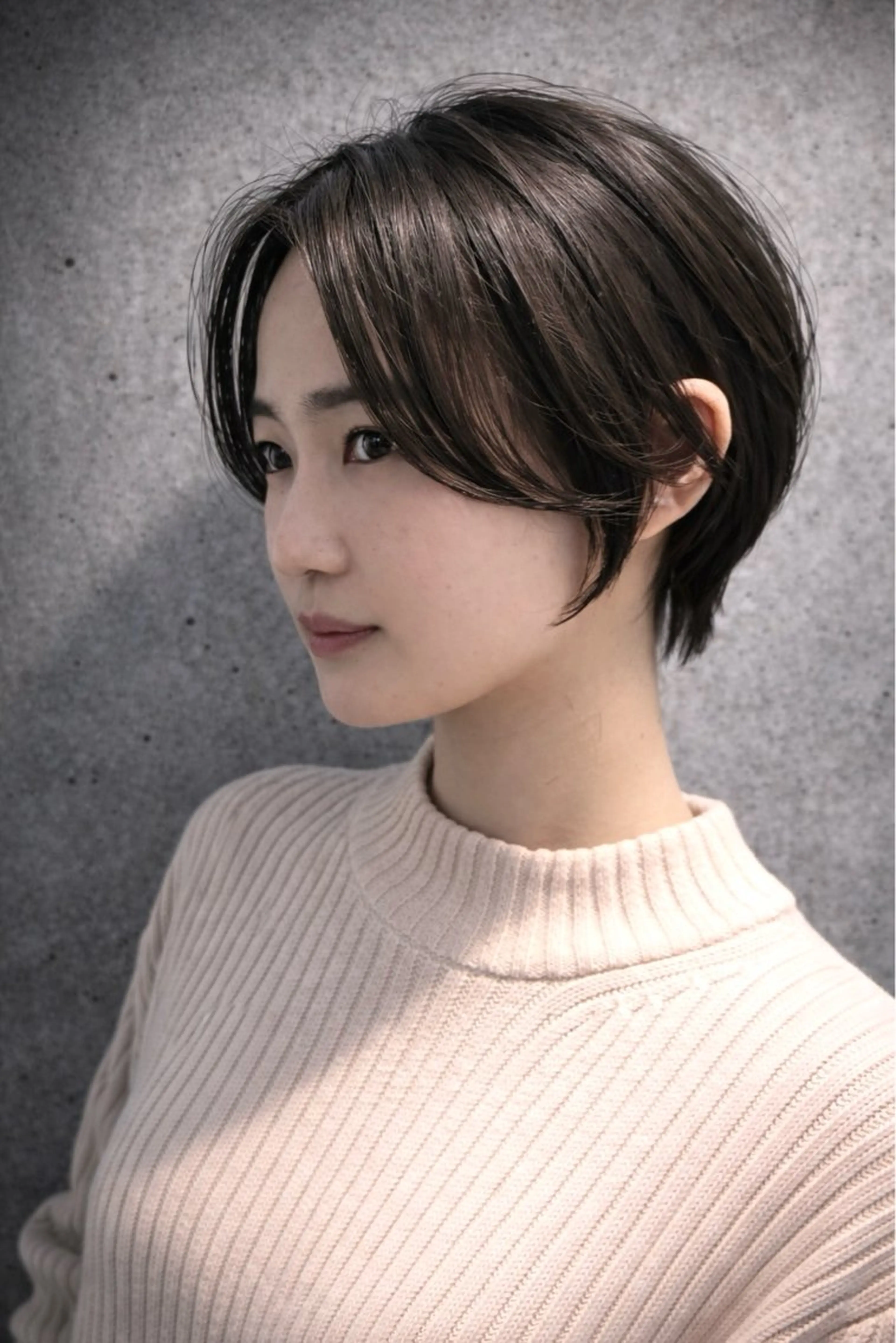 ショート ハンサムショート ショートヘア 小顔カット カット ヘアカラー トリートメント terra✂️ 佐伯 尚哉のヘアスタイル