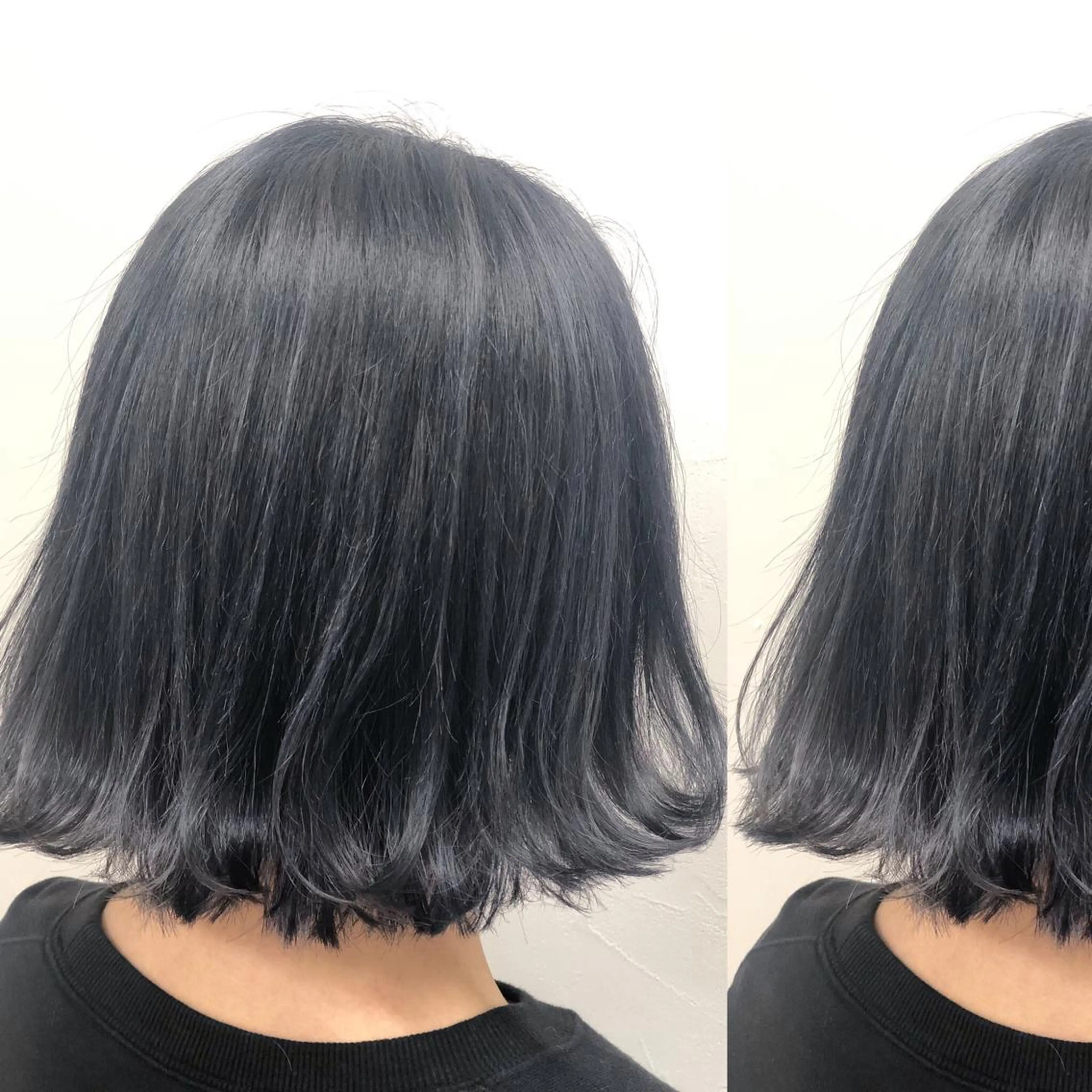 ショート カラー ブルーカラー ブルージュ ハイライトカラー シルバー ハイライト BREK 袋井店のヘアスタイル