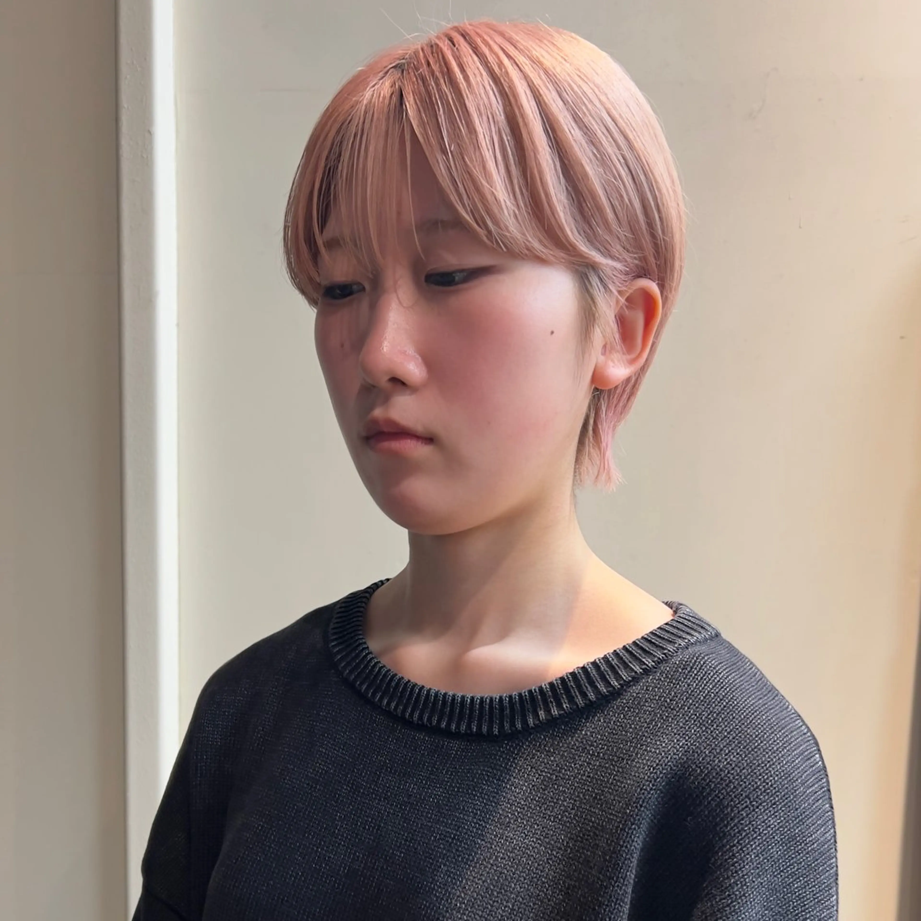 ショート カラー ショートヘア 大阪メンズパーマ /ショート/らいのヘアスタイル