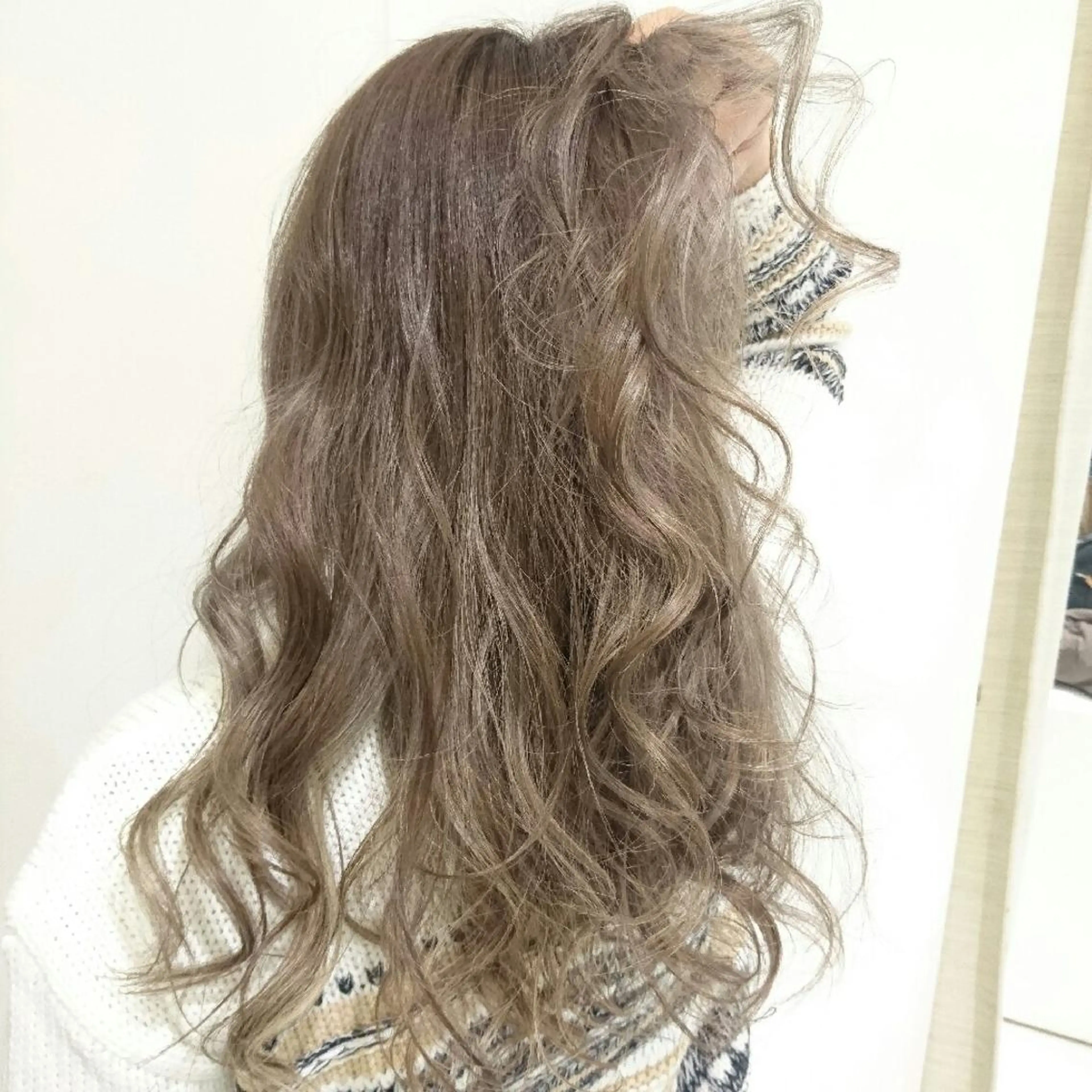 カラー ロング 韓国カラーエクステ 👑代表渡部雅己👑のヘアスタイル