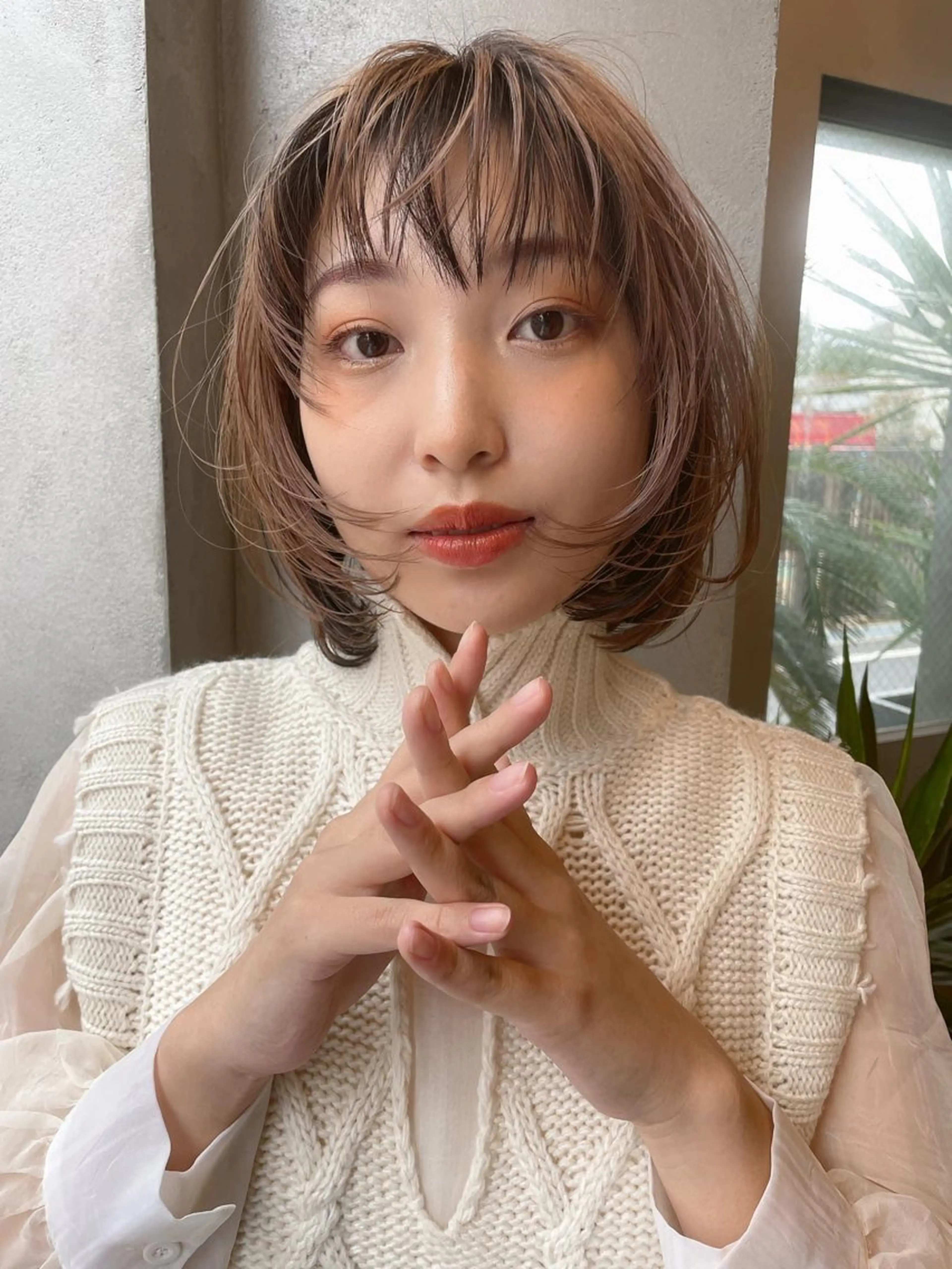 【🌻4回目以降限定🌻】カット✂️+イルミナカラー🌈+4stepダメージ補修トリートメント🫧の写真