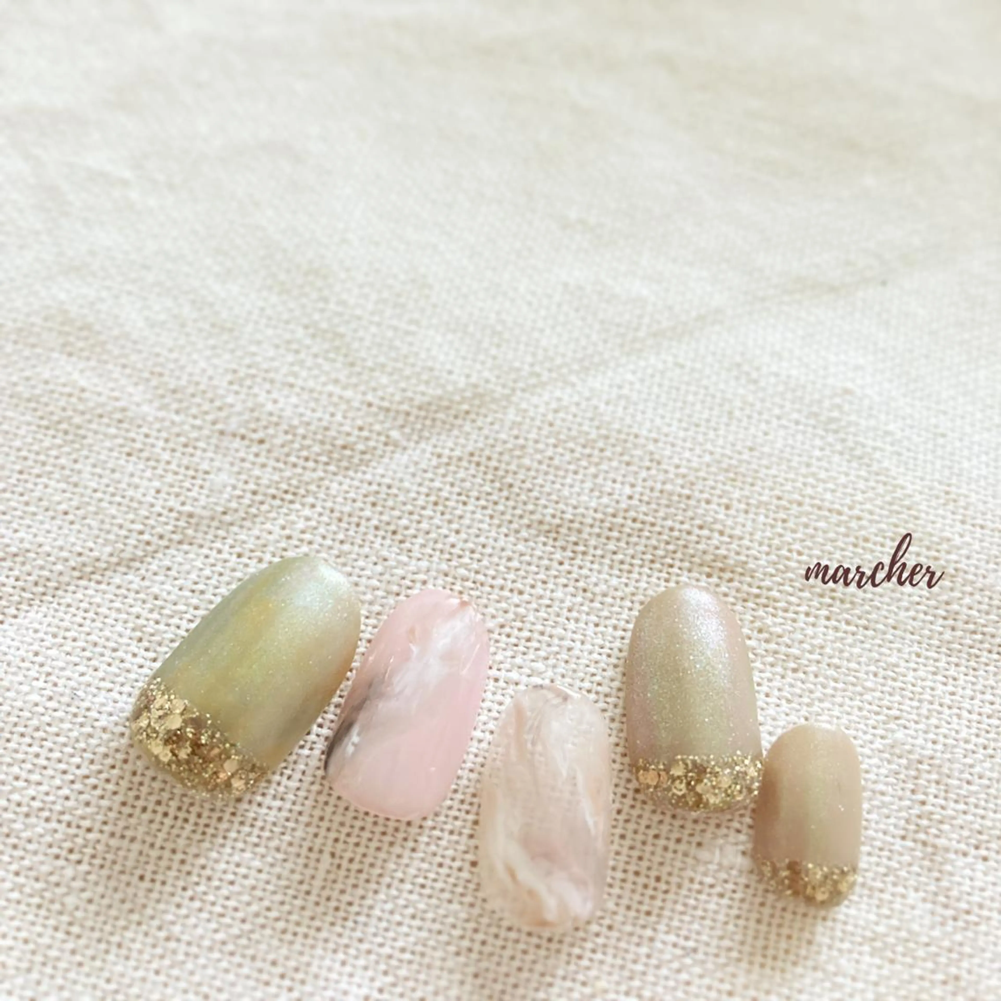ネイル ハンドネイル Nailbeauty marcherのネイルデザイン