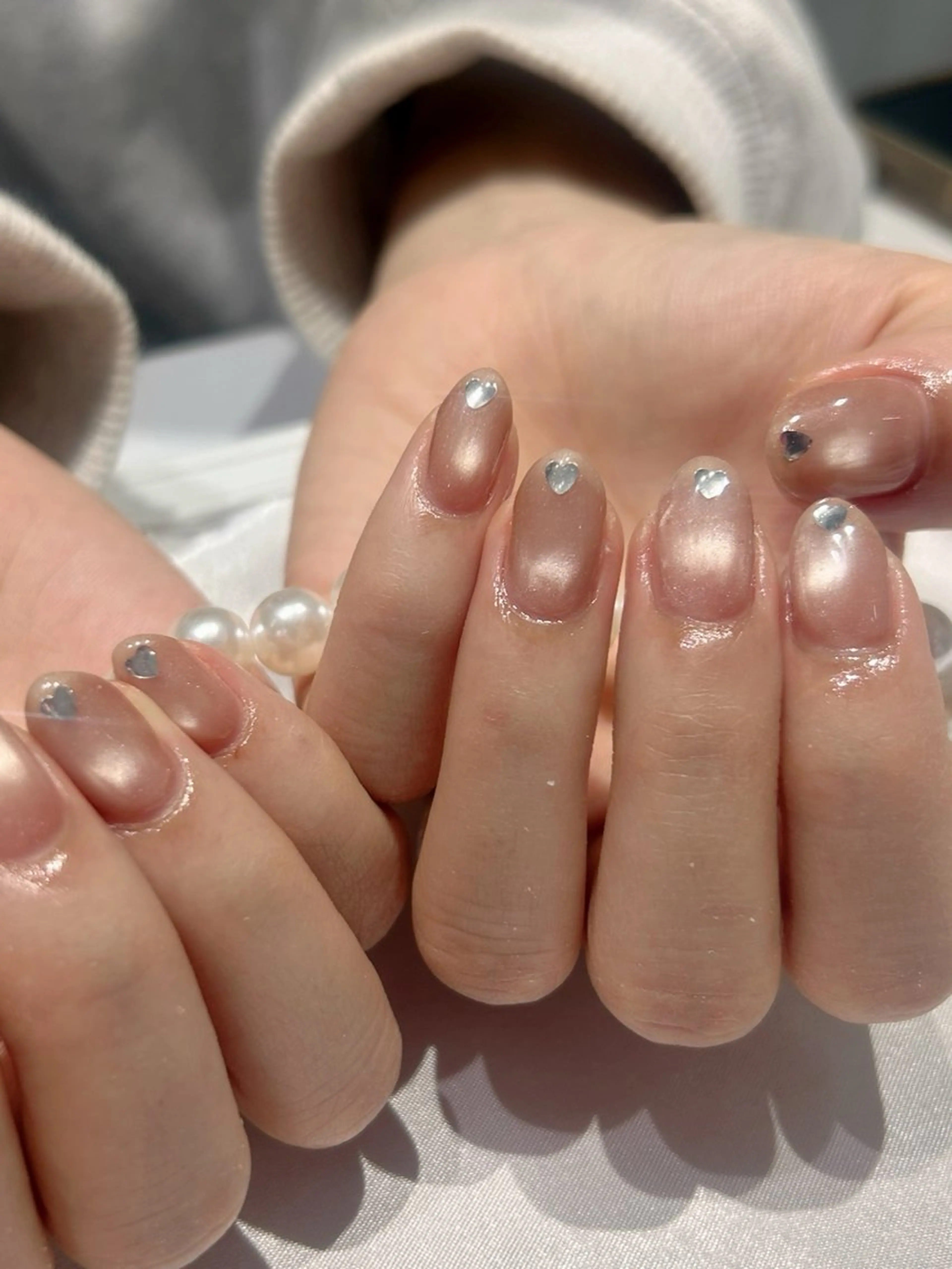 ネイル ハンドネイル はあとねいる筑紫口店 Hitomiのネイルデザイン