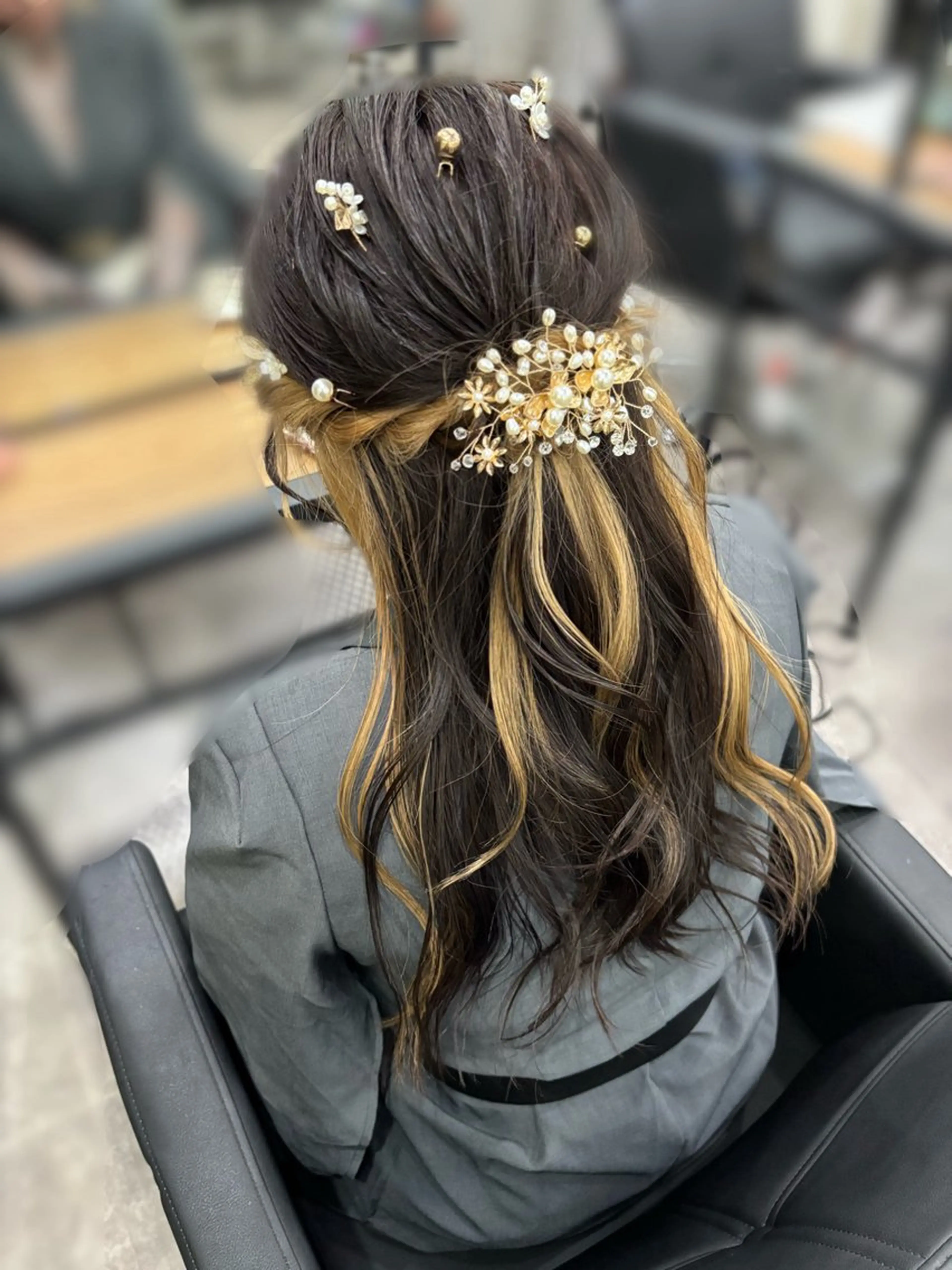 ヘアアレンジ yui/パーマ/ メンズカットのヘアスタイル