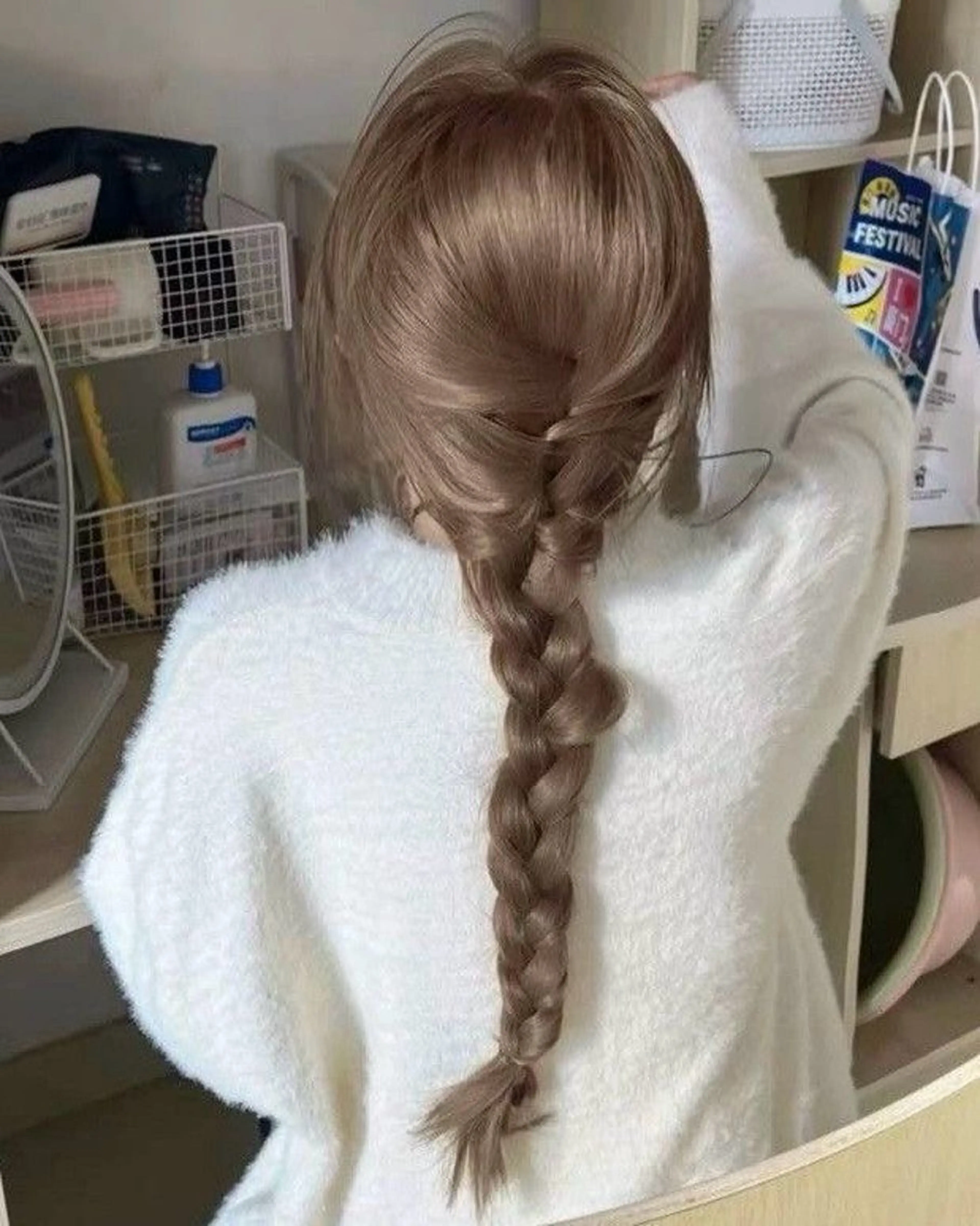 カラー ヘアカラー トリートメント 透明感ベージュ🎀 Anju/渋谷🎀のヘアスタイル