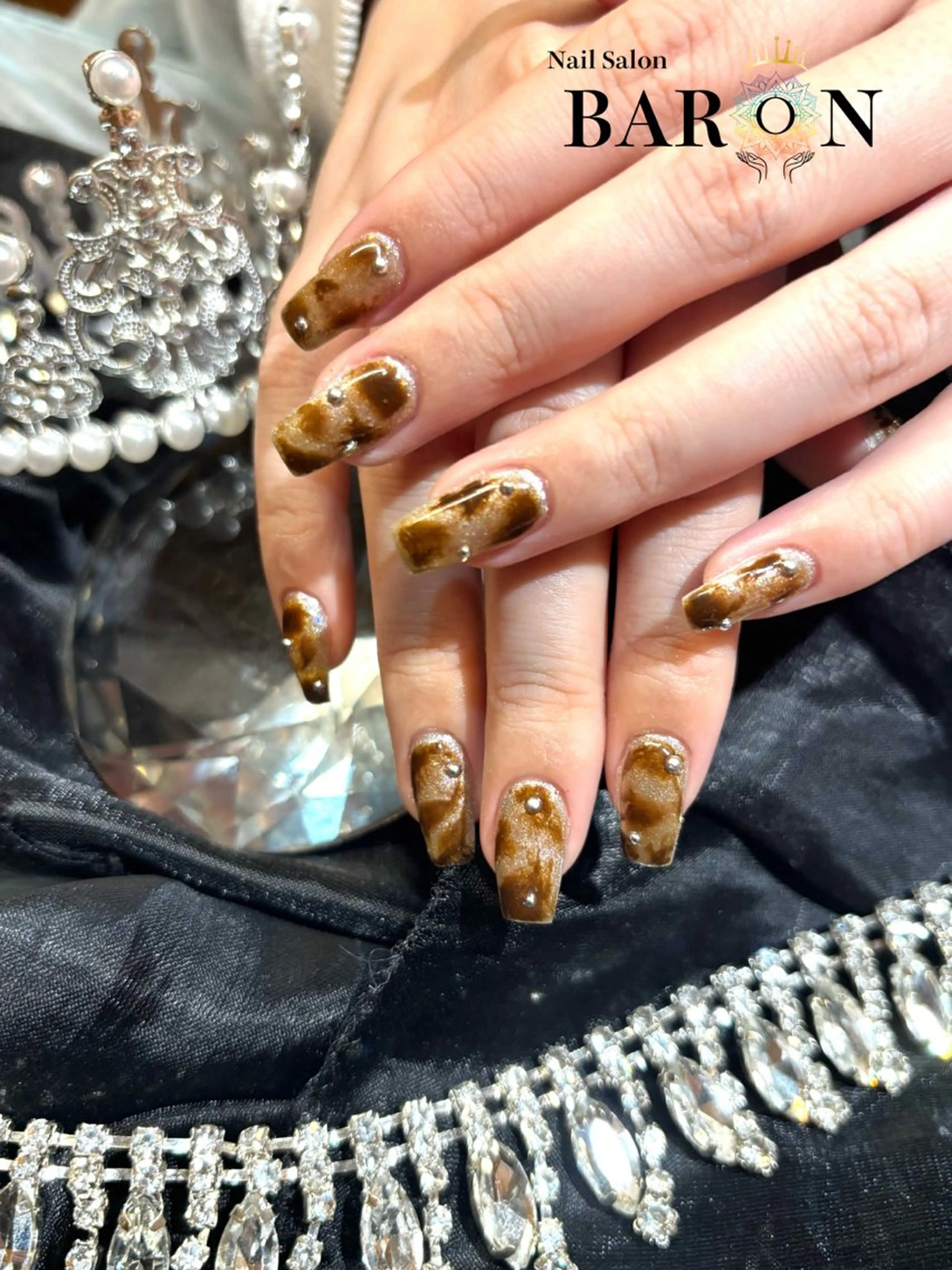 ネイル 持ち込み BARON SAKIのネイルデザイン